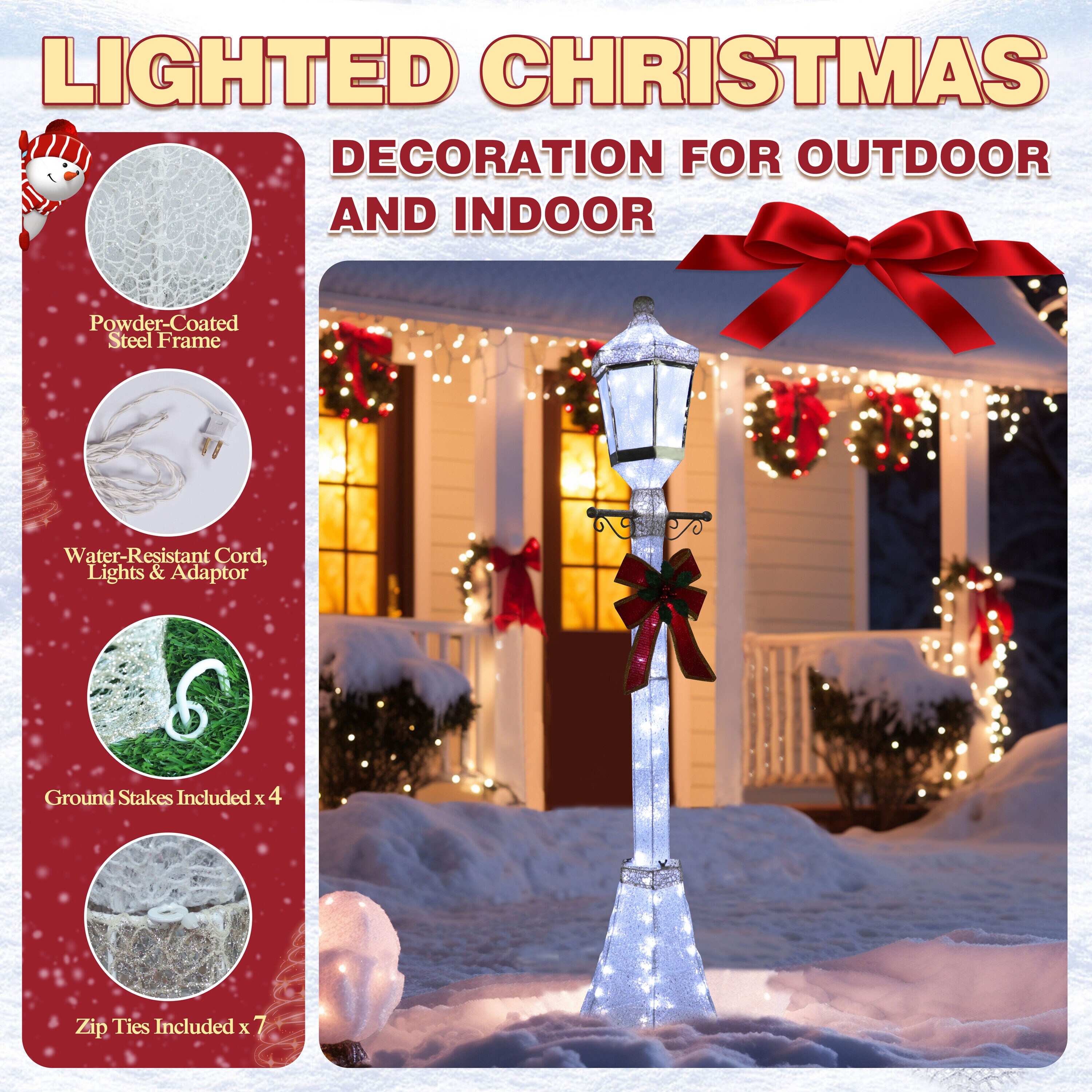 VEIKOUS PG0403-14-14 Outdoor-Christmas-Decor - View #5