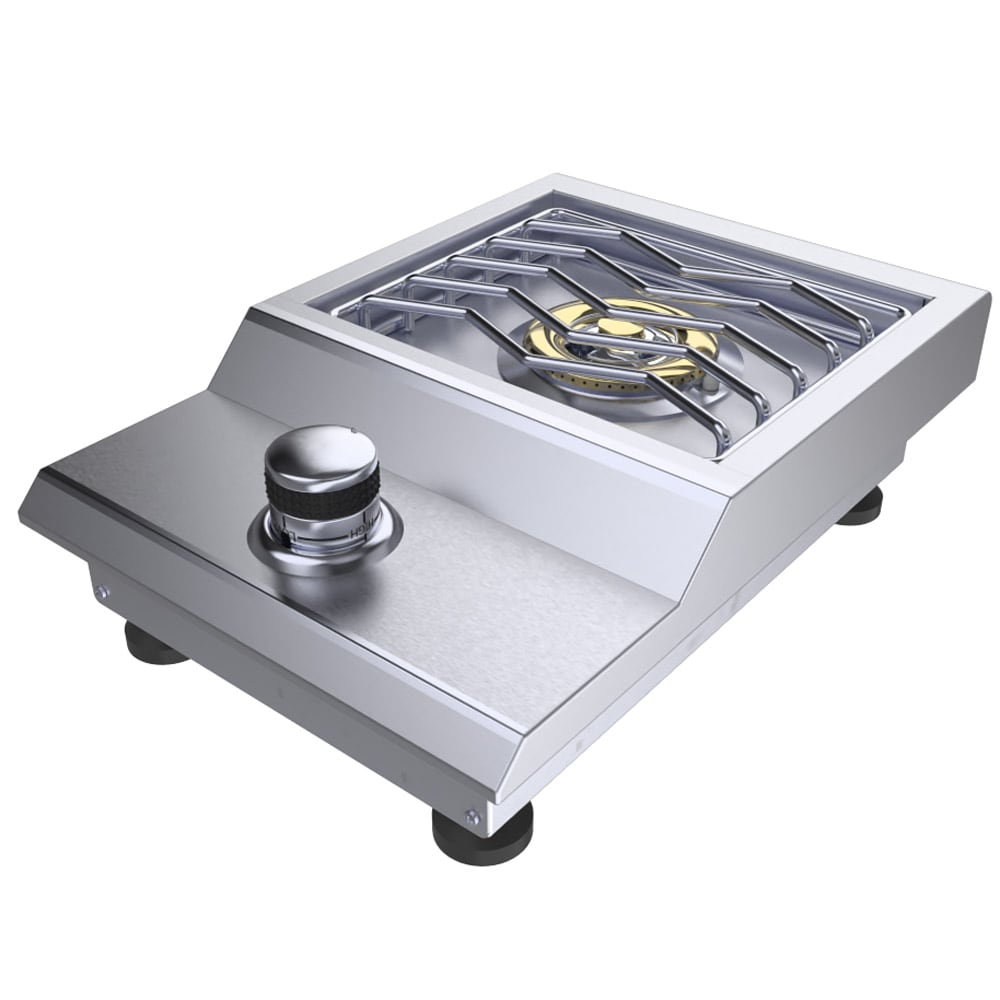 Choice Portable 3-Piece Cooking Kit with 1-Burner High Performance Butane  Range / Portable Stove, Brass Burner, & Pan - 8,000 BTU
