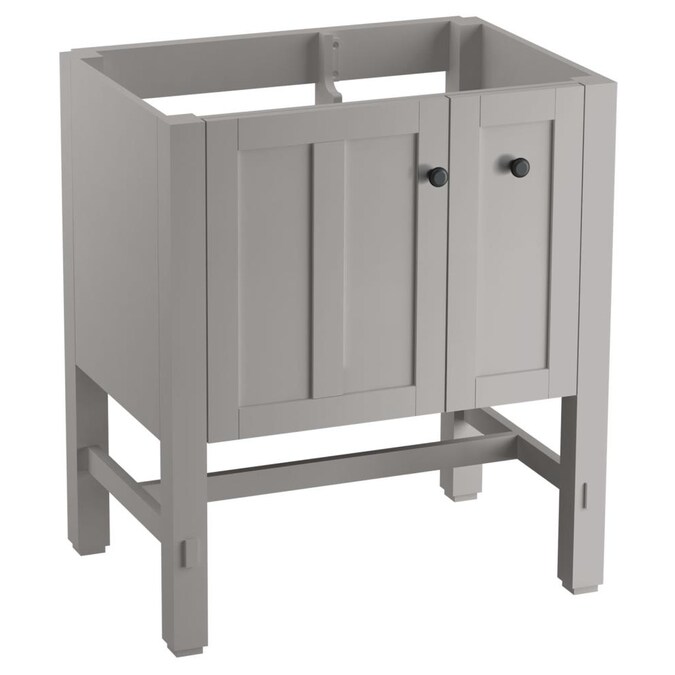 Mohair Grey Bathroom Vanity Cabinet, Kohler Bath Vanity Cabinets