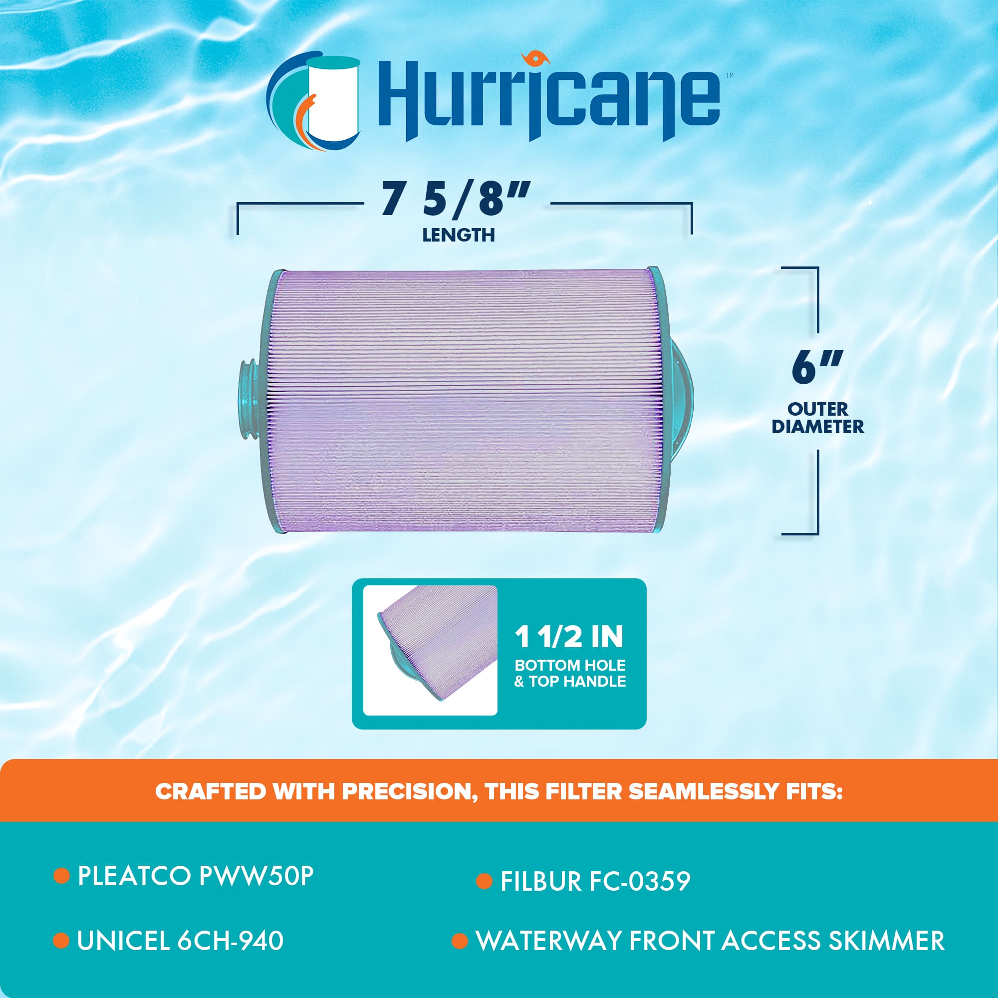 Hurricane 407436 Pool-Filter-Skim-Sys-Parts - View #3