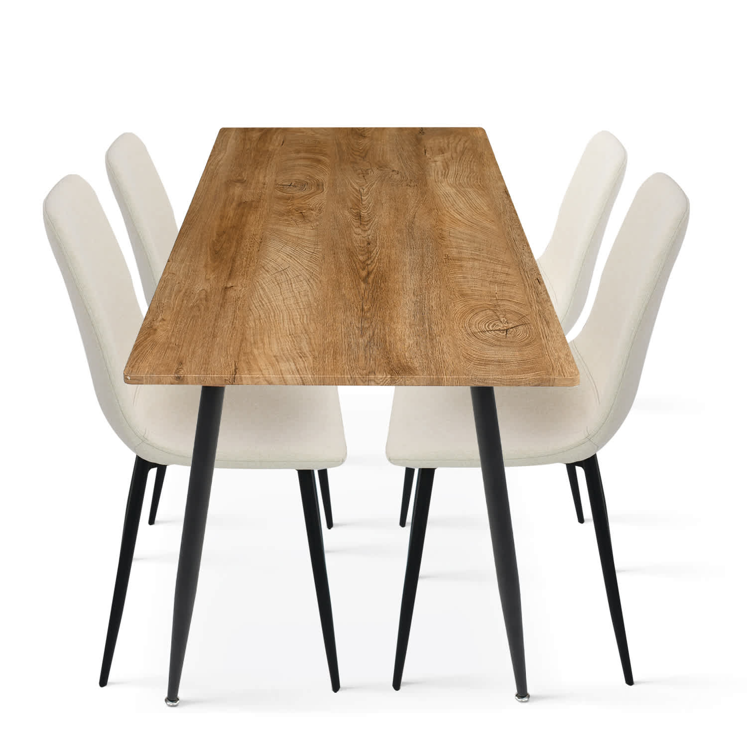 Maison Boucle CHARLS+BINGO-BEIGE4 Dining-Sets - View #4