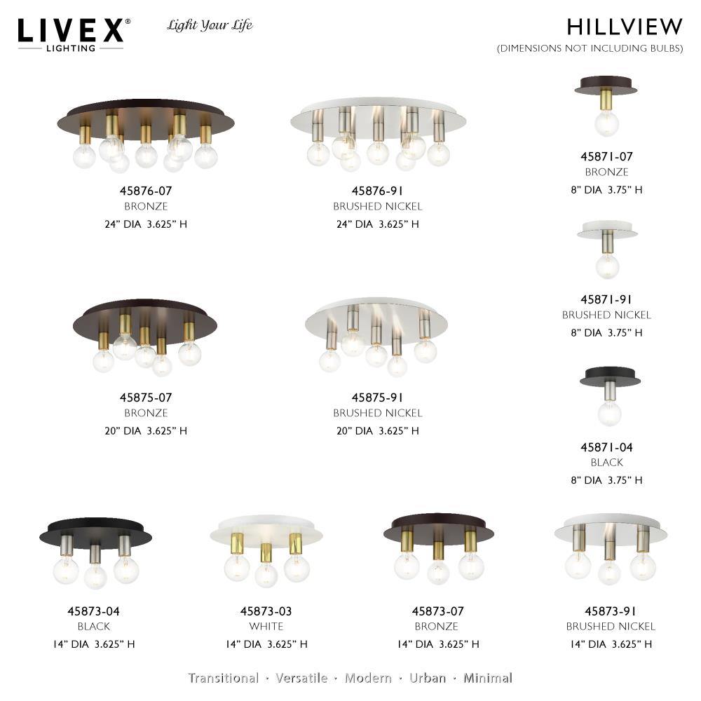 Livex Lighting 45875-07 flushmounts - View #6