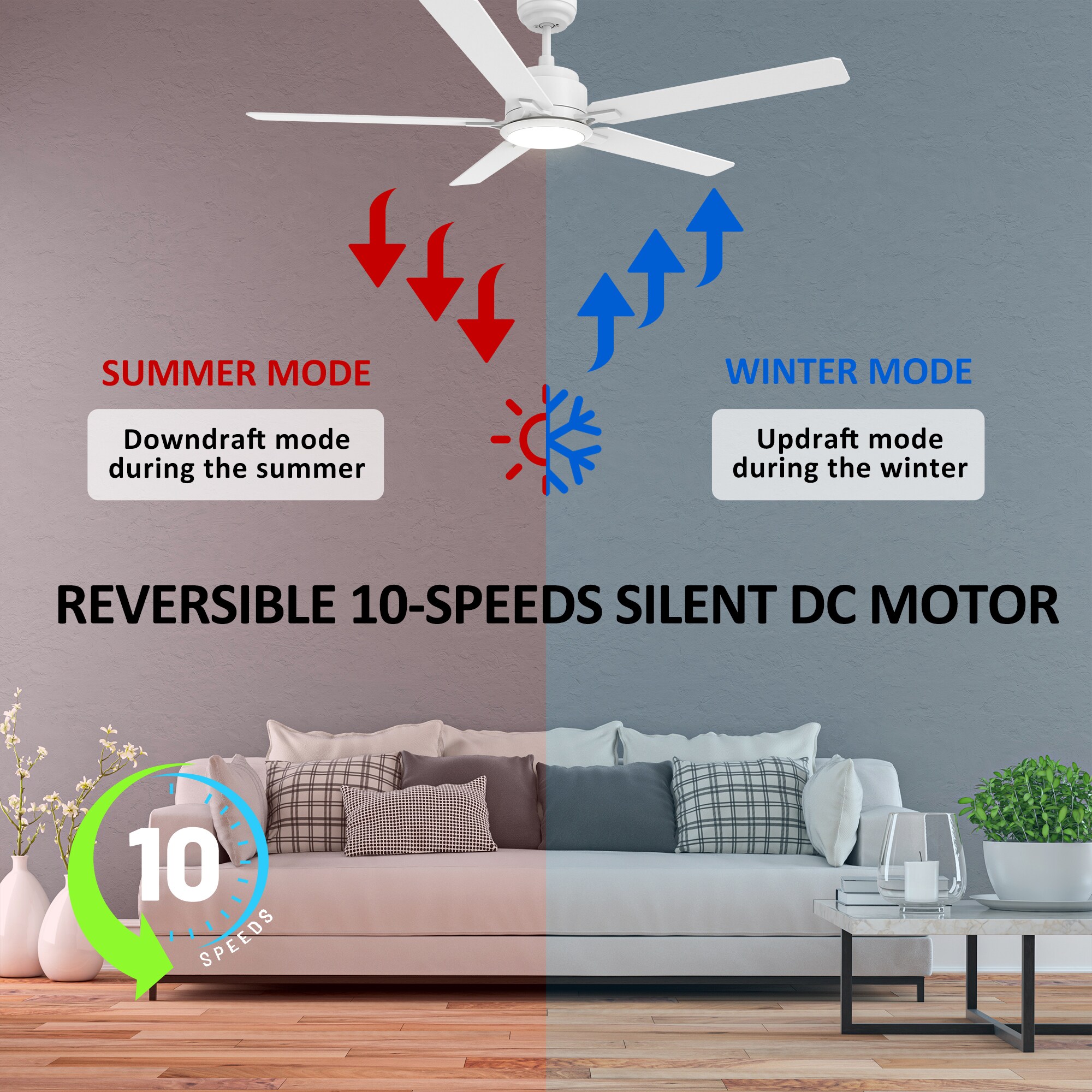 CARRO USA LS565J-L12-W1-1 Ceiling-Fans - View #5