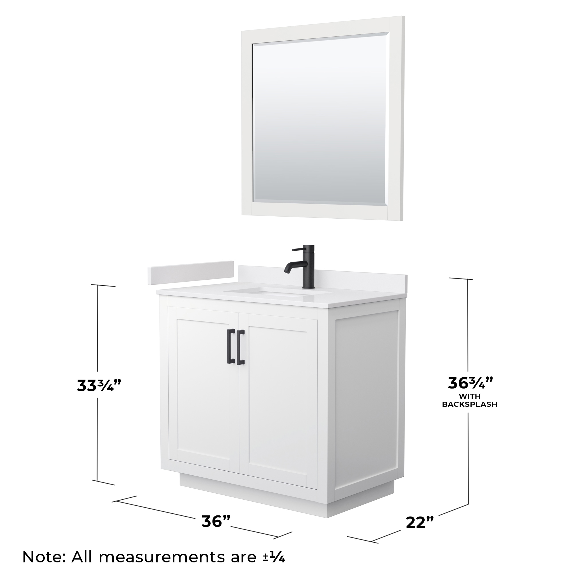Wyndham Collection WCF292936SWBWCUNSM34 Bath-Vanity-Combo - View #6