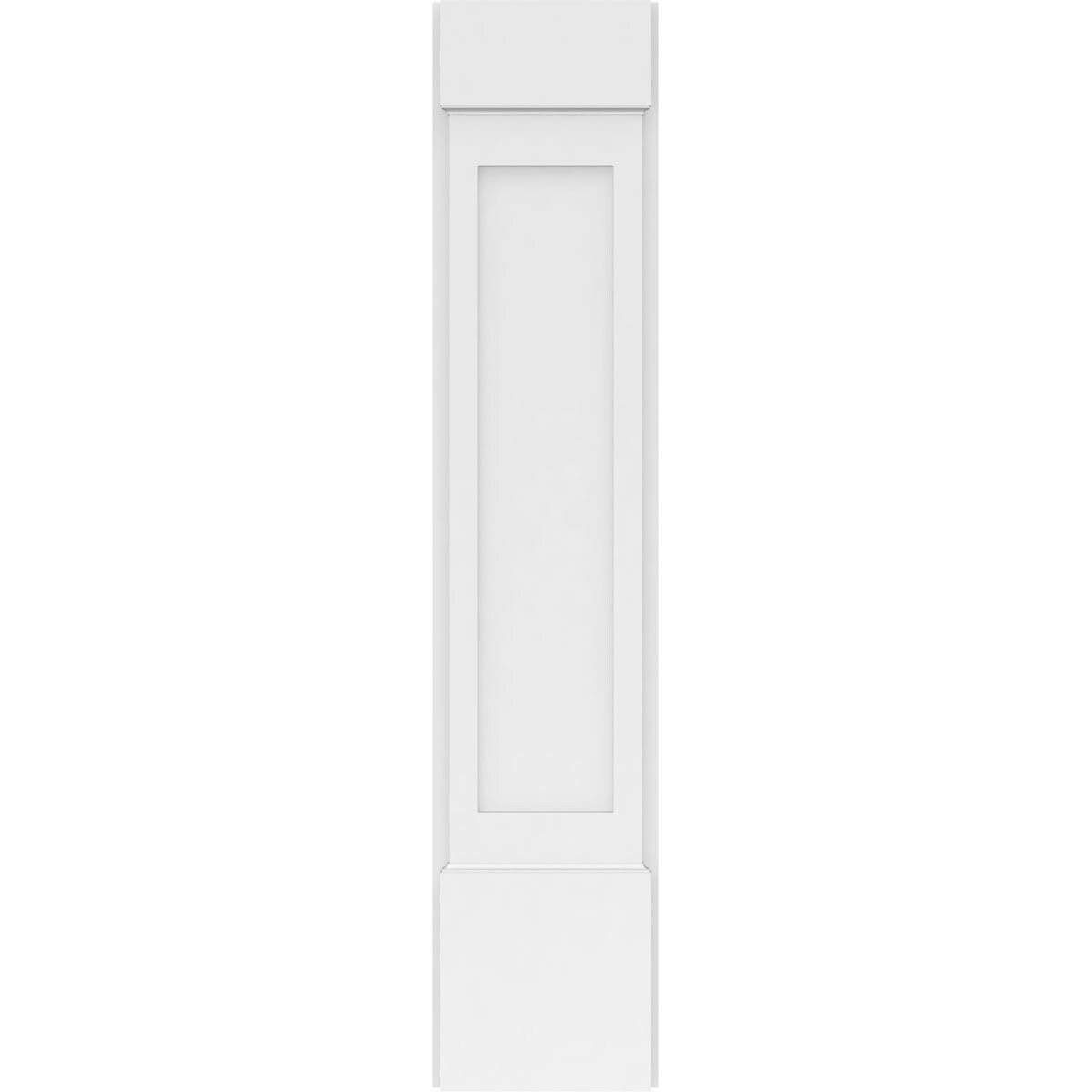 Ekena Millwork PILP10X048FP01-2 Entry-Door-Casing-Accents - View #3