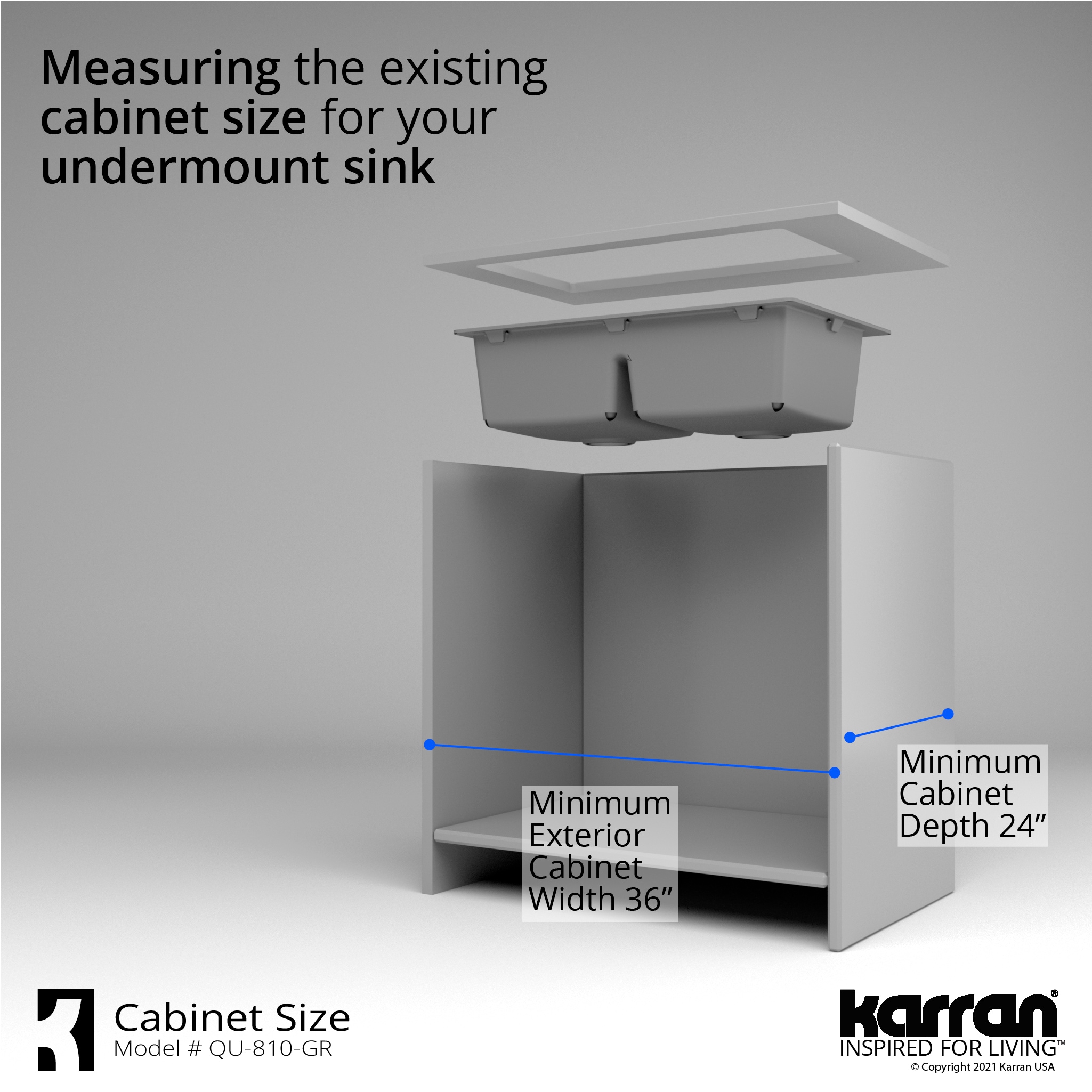 Karran QU-810-GR Kitchen-Sinks - View #10