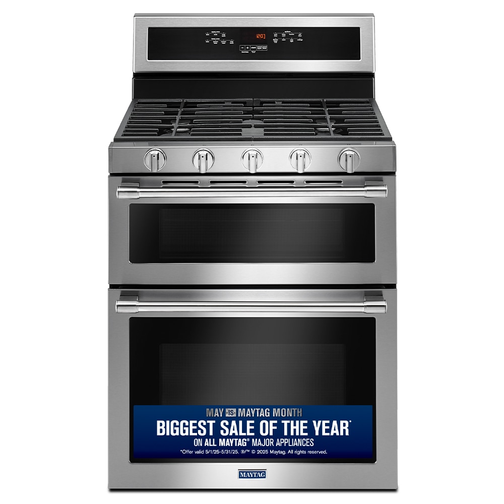Maytag MGT8800FZ Double-Oven-Gas-Ranges - View #3