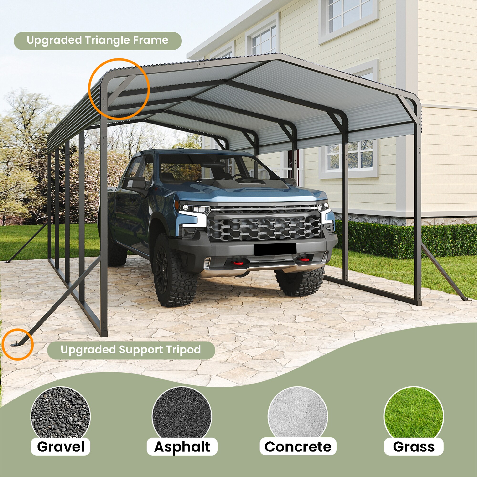 Mondawe MO-WC50037 Carport-Covers - View #5