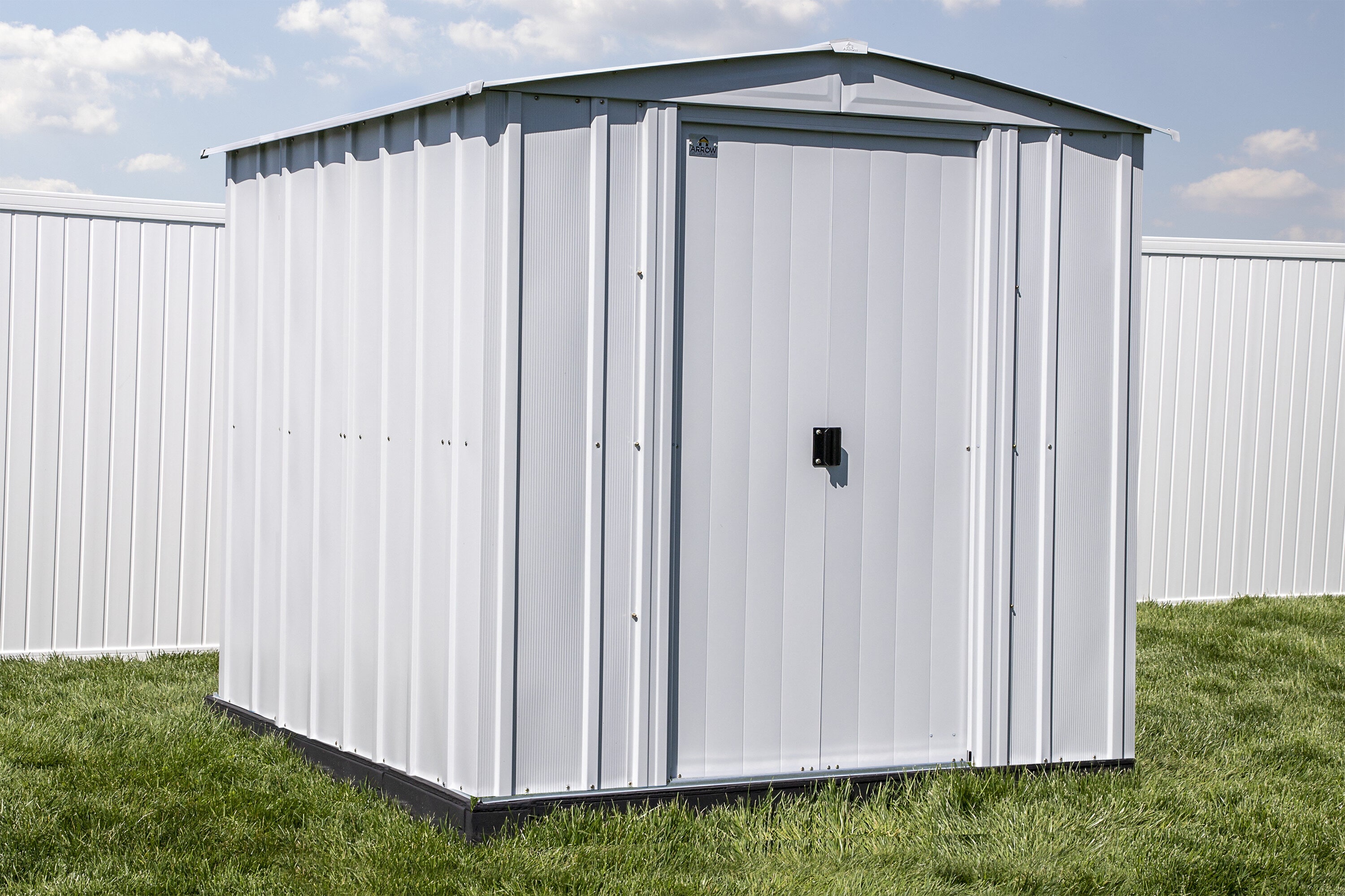 Arrow CLG67FG 6-ft x 7-ft Classic Galvanized steel Storage Shed
