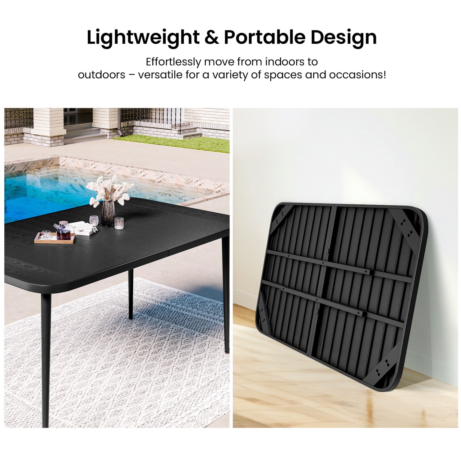 Serwall MWTZ-BK Patio-Tables - View #4