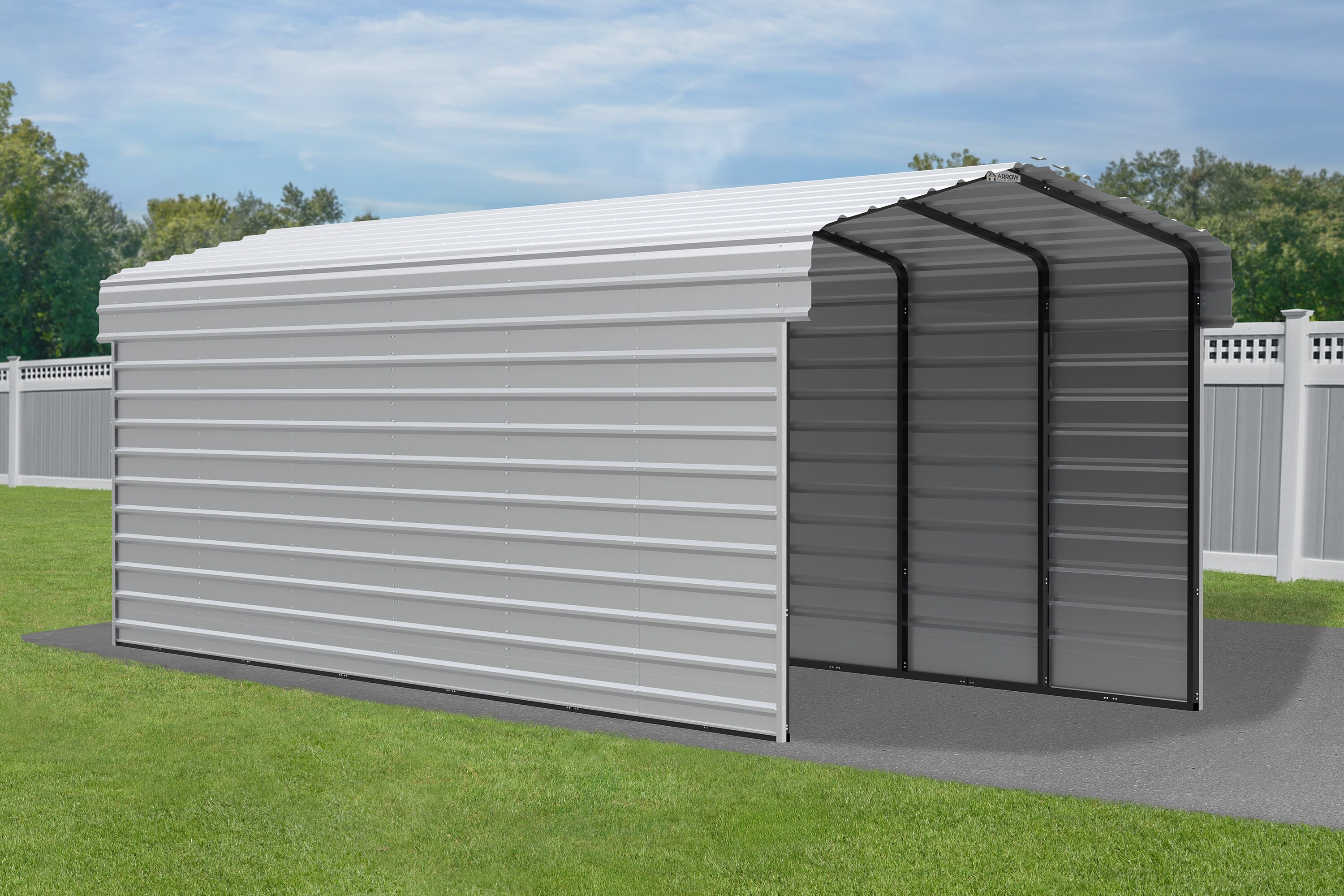 Arrow CPH102909ECL2 Carport-Covers - View #8