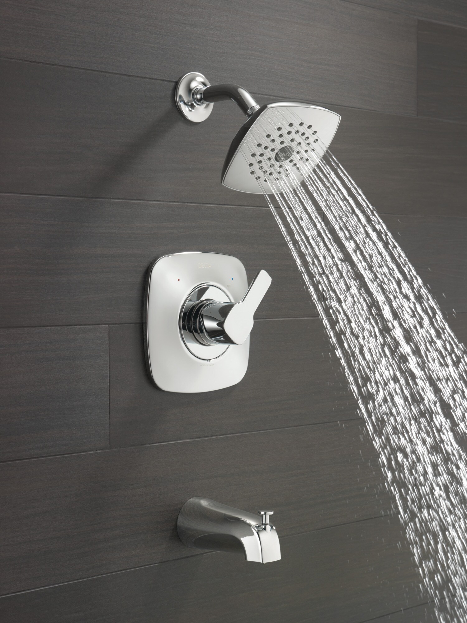 Delta T144339-PP Tub-Shower-Faucets - View #2