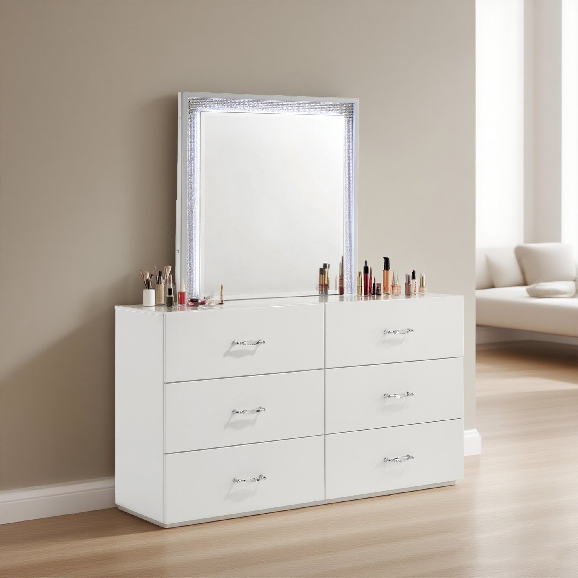 IHOMEadore MDFM72000WH-D dressers - View #2