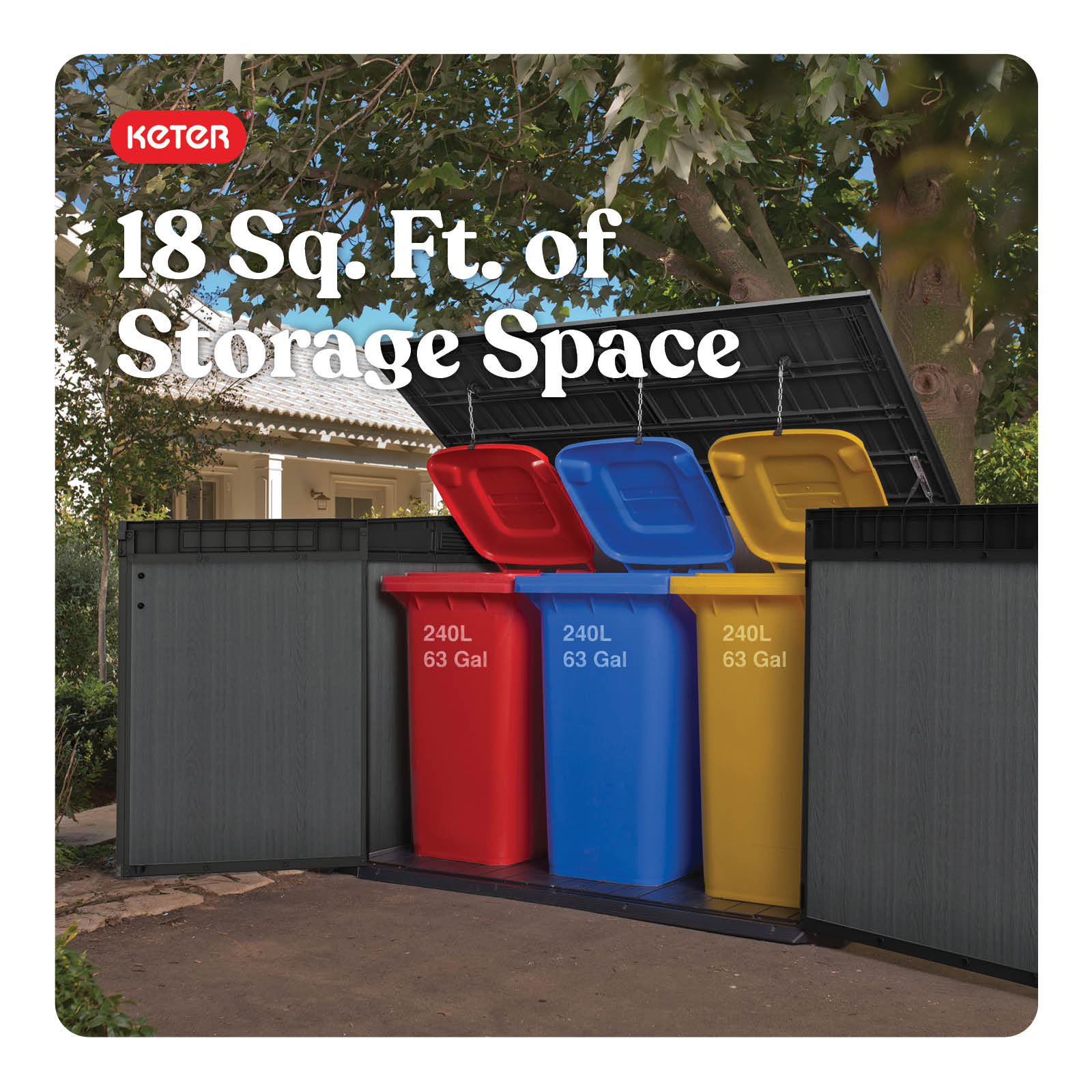 Keter 255122 Vinyl-Resin-Storage-Buildings - View #13