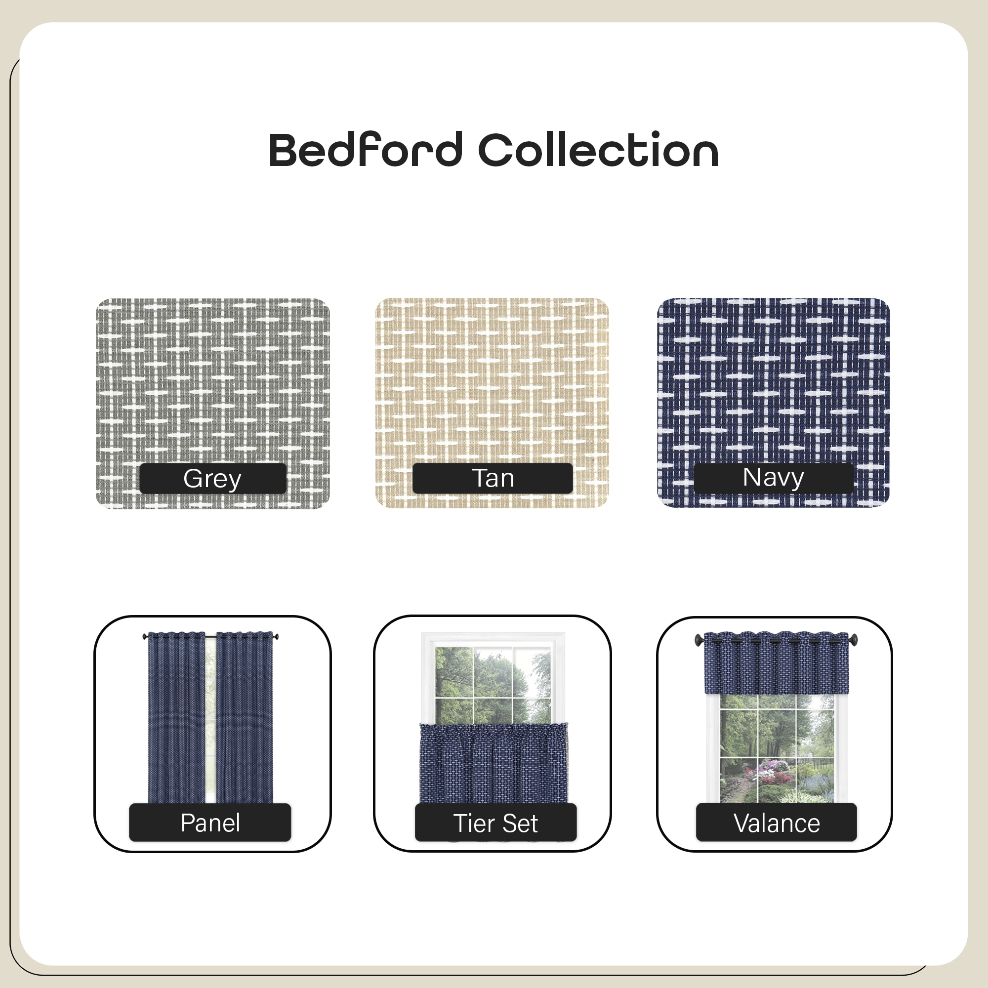 Achim BETR24NY12 valances - View #6