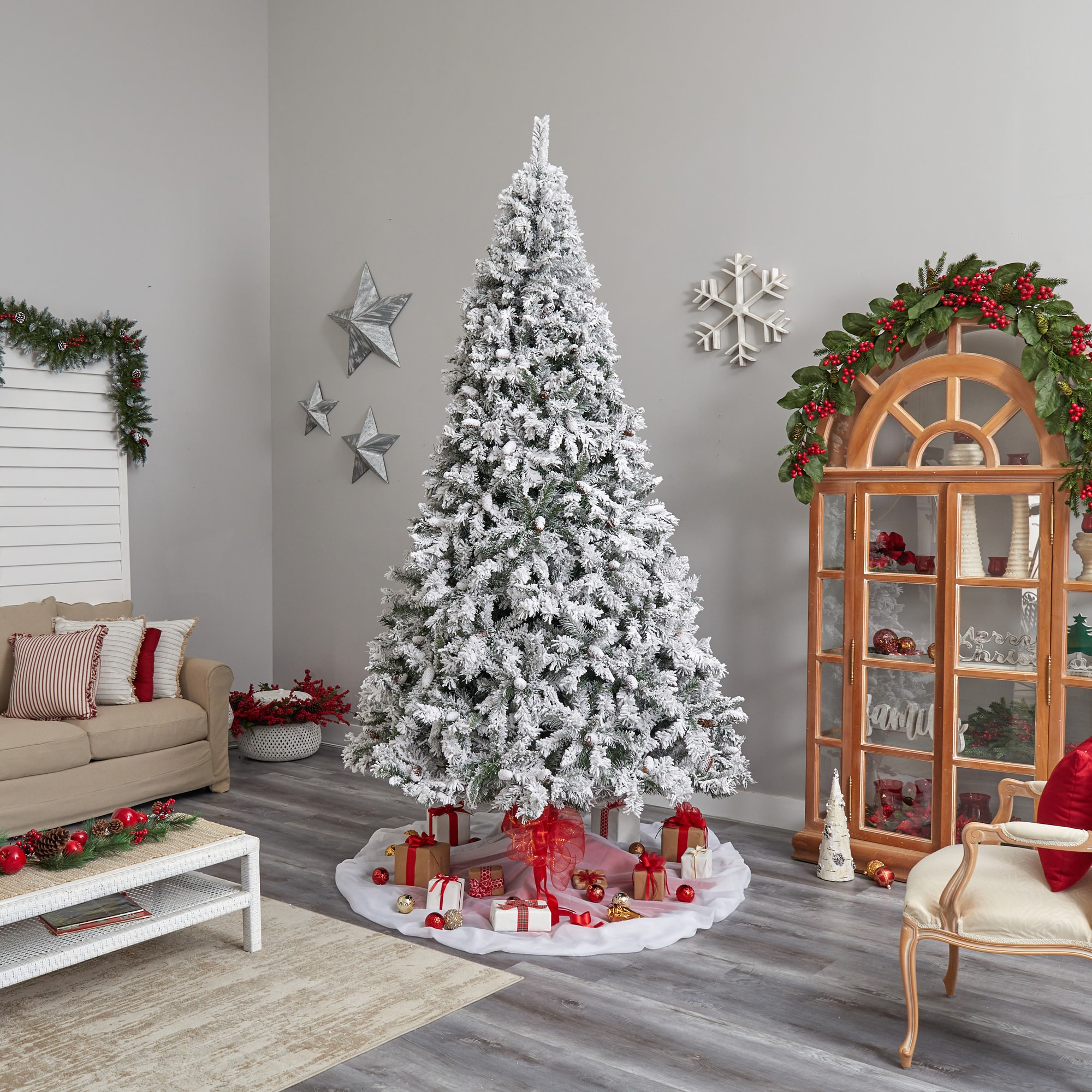 Nearly Natural T4517 Artificial-Christmas-Trees - View #6