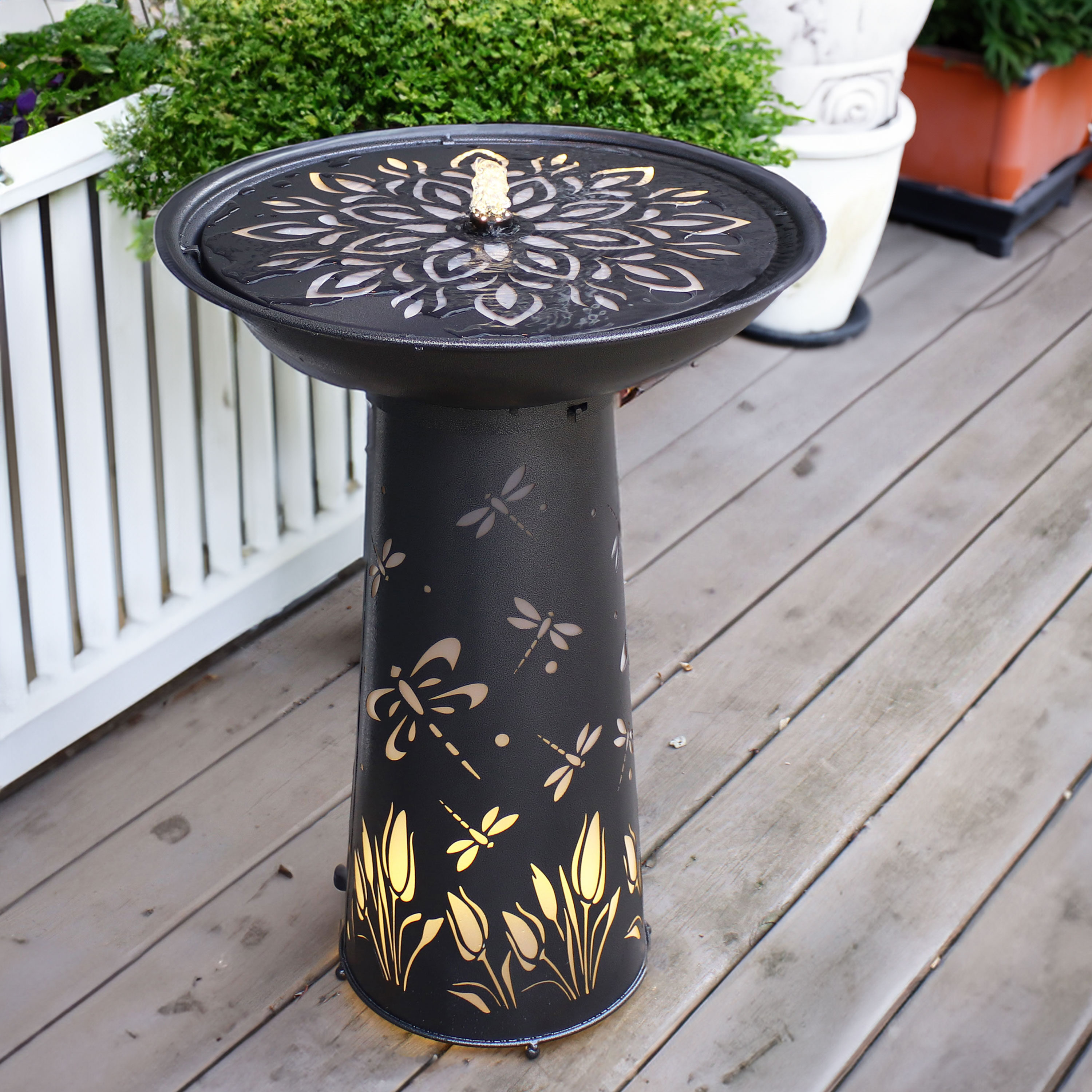 Sunnydaze Decor QZC-335 birdbaths - View #2