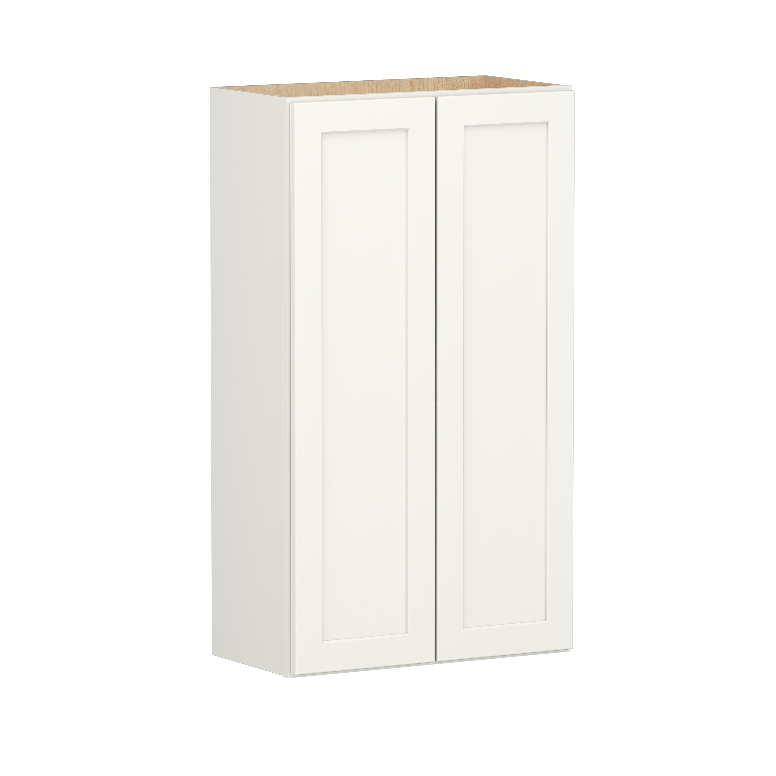 Shenandoah PRO Express Breckenridge 24-in W x 42.125-in H x 12-in D Stone Full Overlay Wall Fully Assembled Plywood Cabinet (Recessed Panel Shaker Door Style)