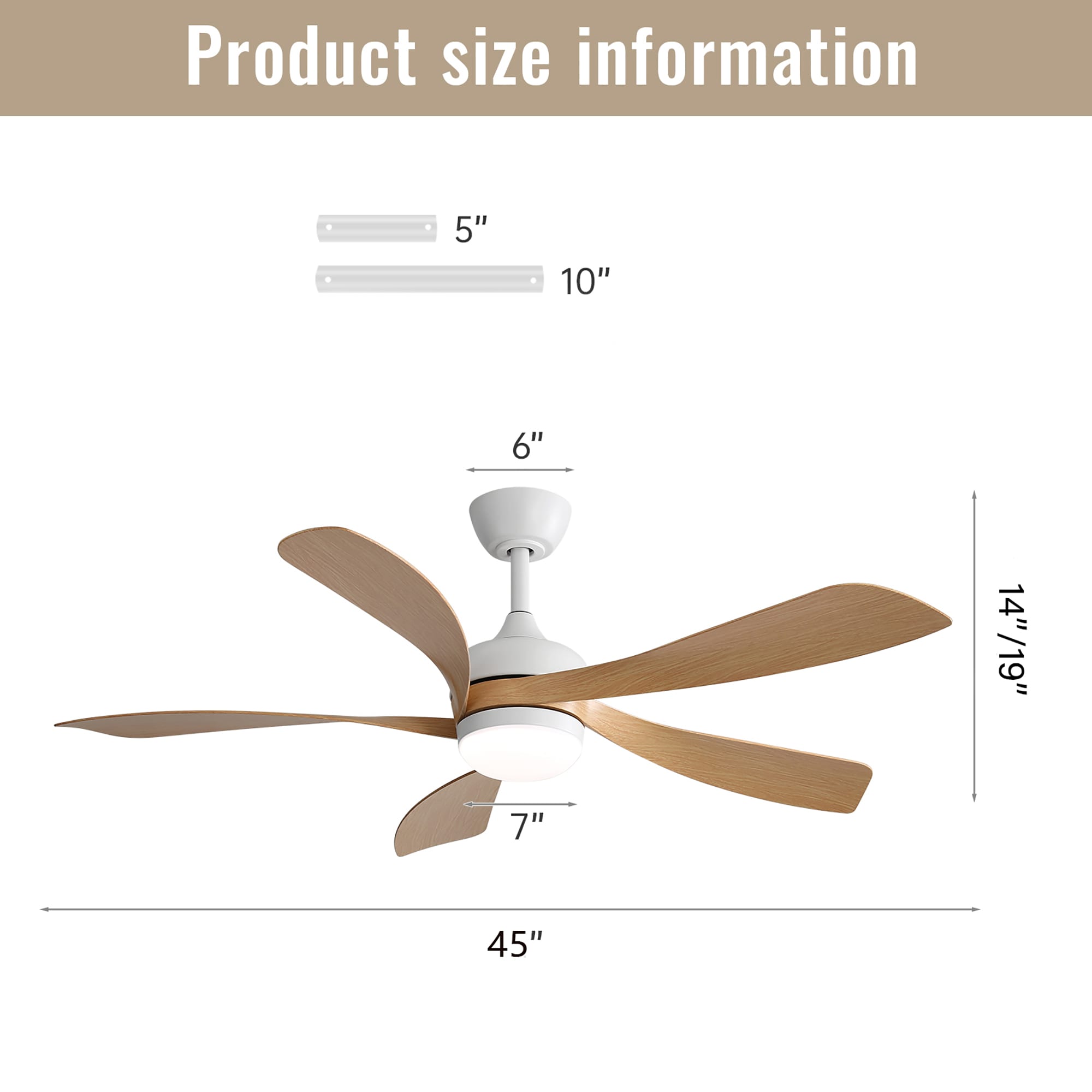 Fun Orange FUN26CF75 Ceiling-Fans - View #4
