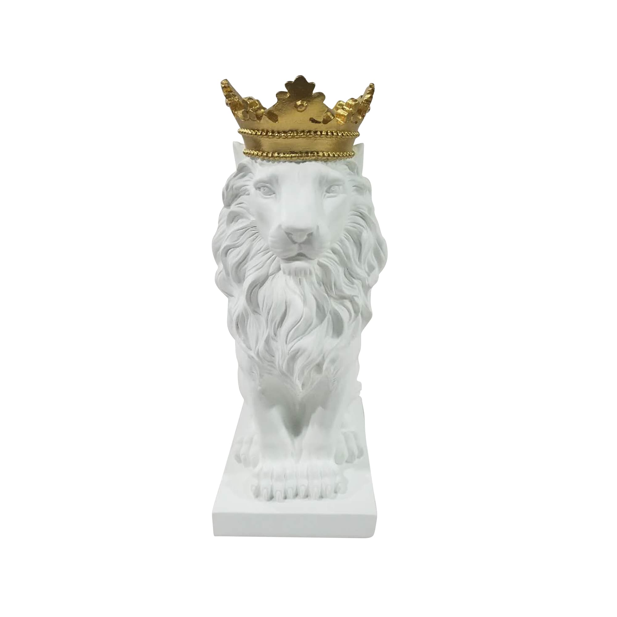 Sagebrook Home 14457-02 White Polyresin Modern Figurine