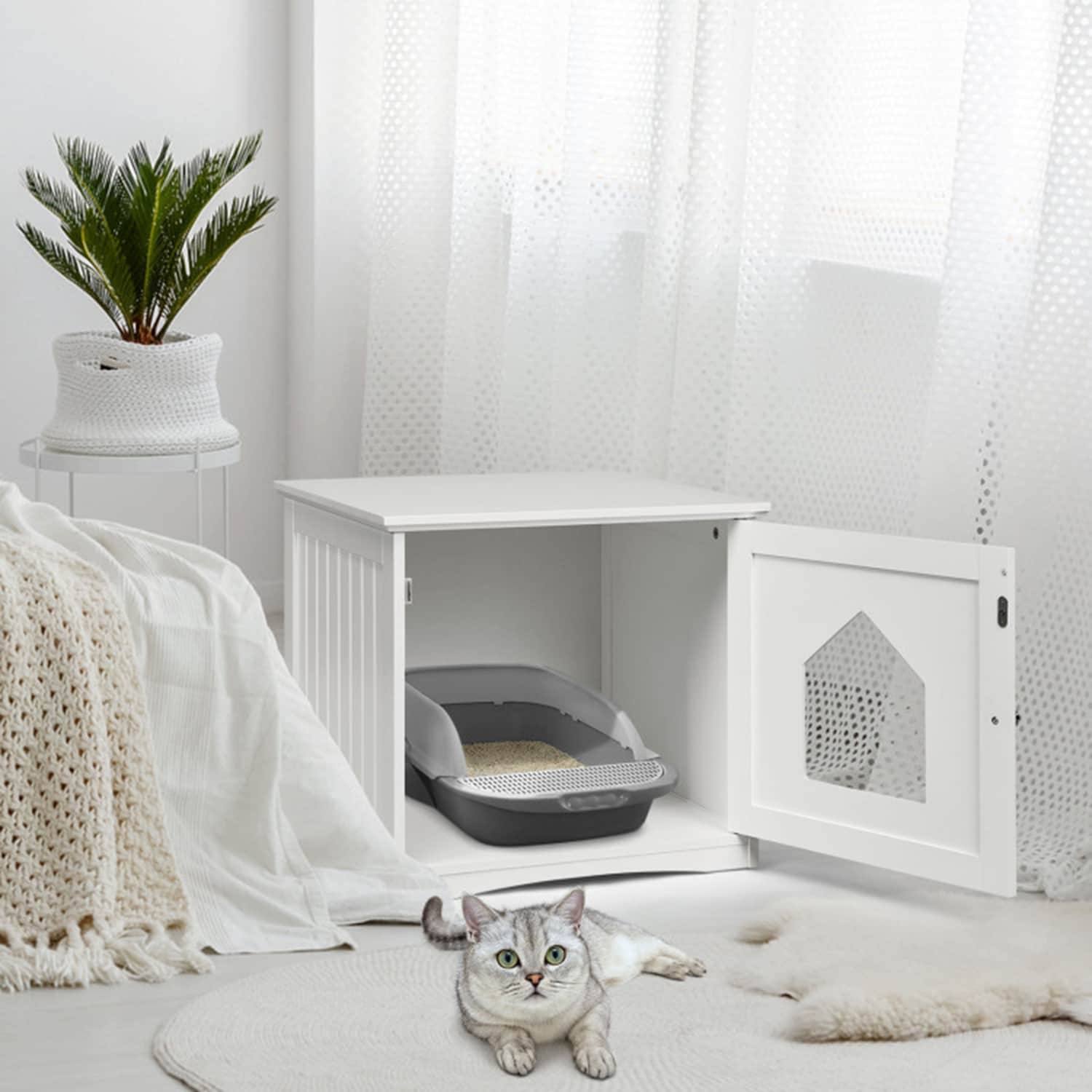 Mondawe MO-HW66001WH Dog-Houses - View #3