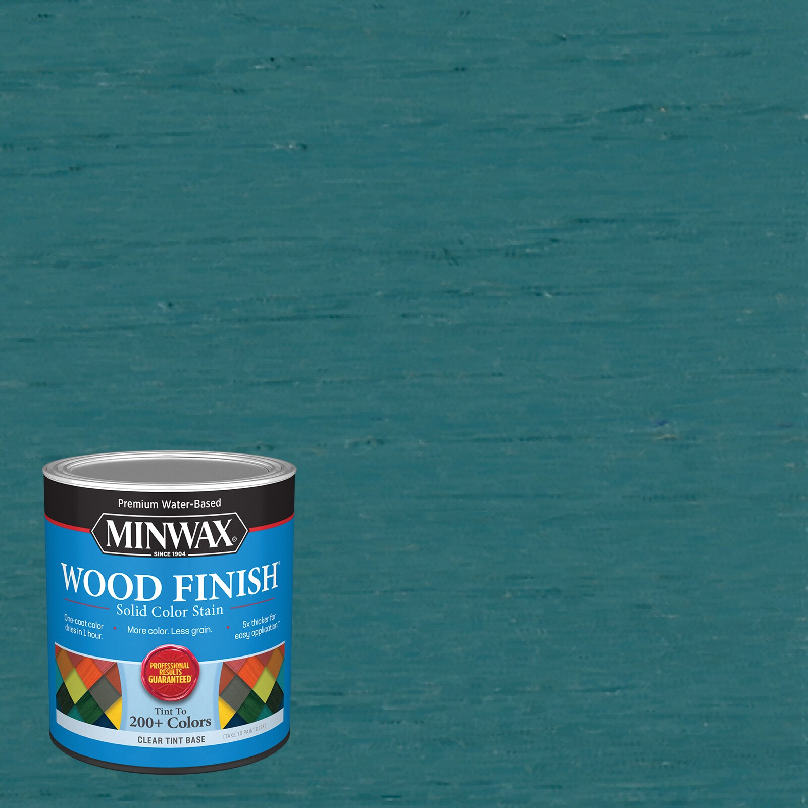 Minwax Wood Finish Water-Based Bay Blue Mw1049 Solid Interior Stain (1 ...