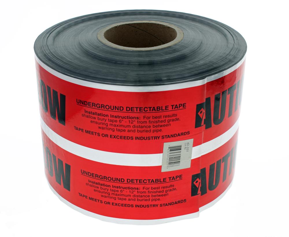 Brilliant 4-in W x Black Reflective Vinyl Safety Tape at