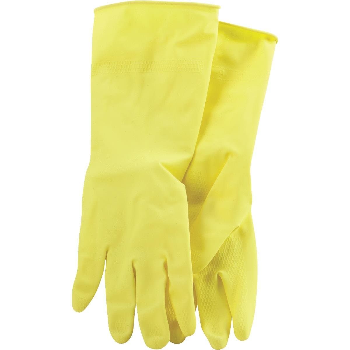  533055 Large Latex Reusable Cleaning Gloves
