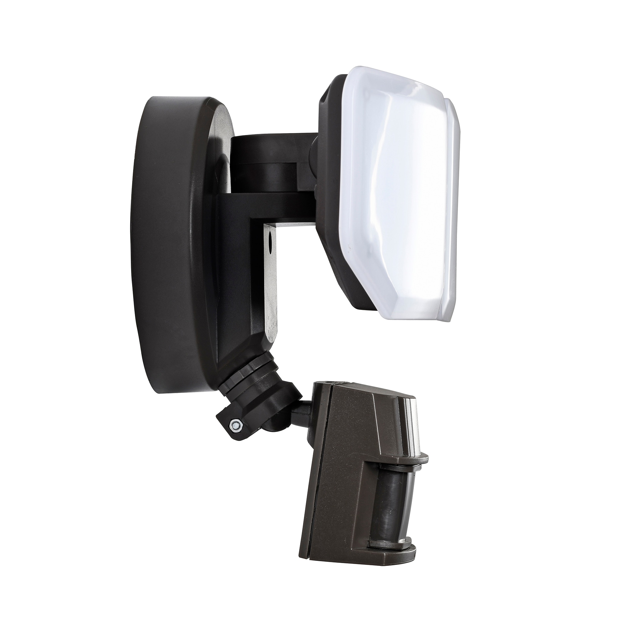 Bronze Dual Head LED Motion Activated Security Flood Light