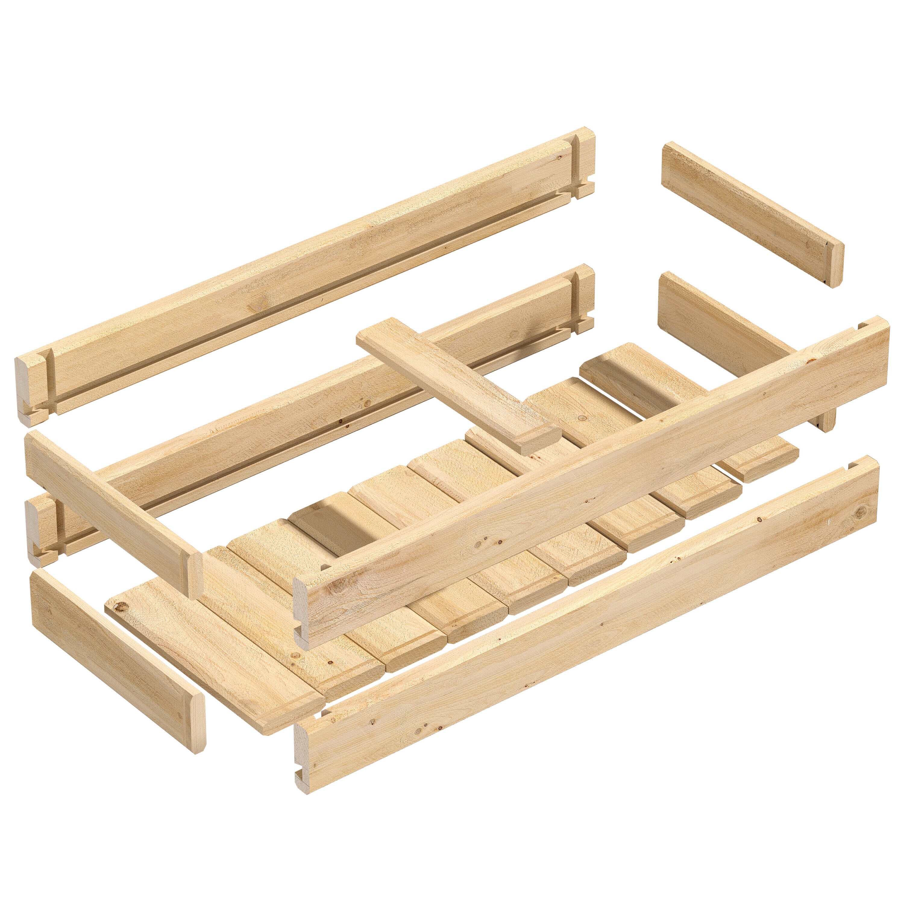 Greenes Fence RCPB1132H2WB Planter-Window-Box - View #7