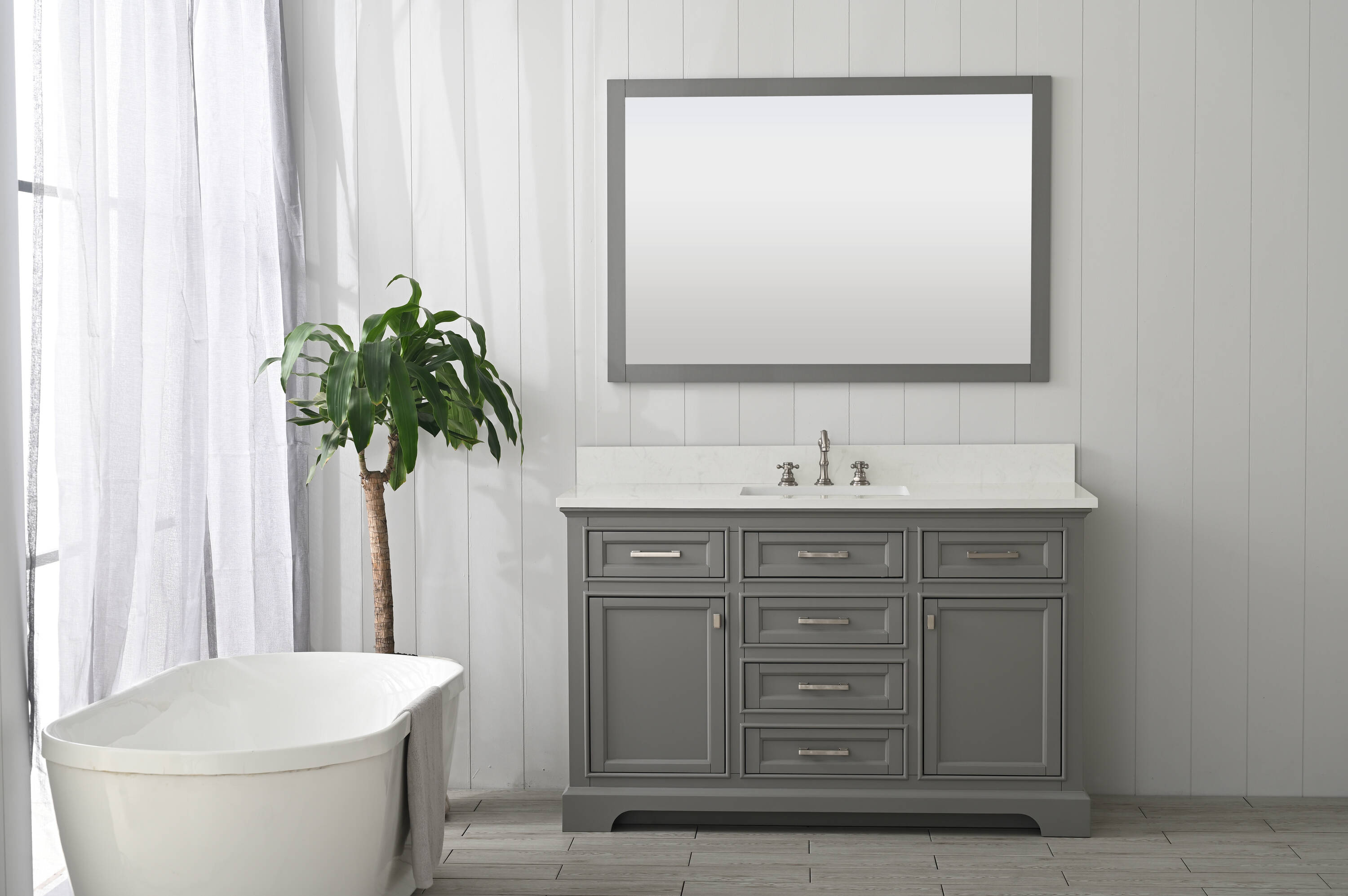Design Element ML-54-GY Bath-Vanity-Combo - View #2
