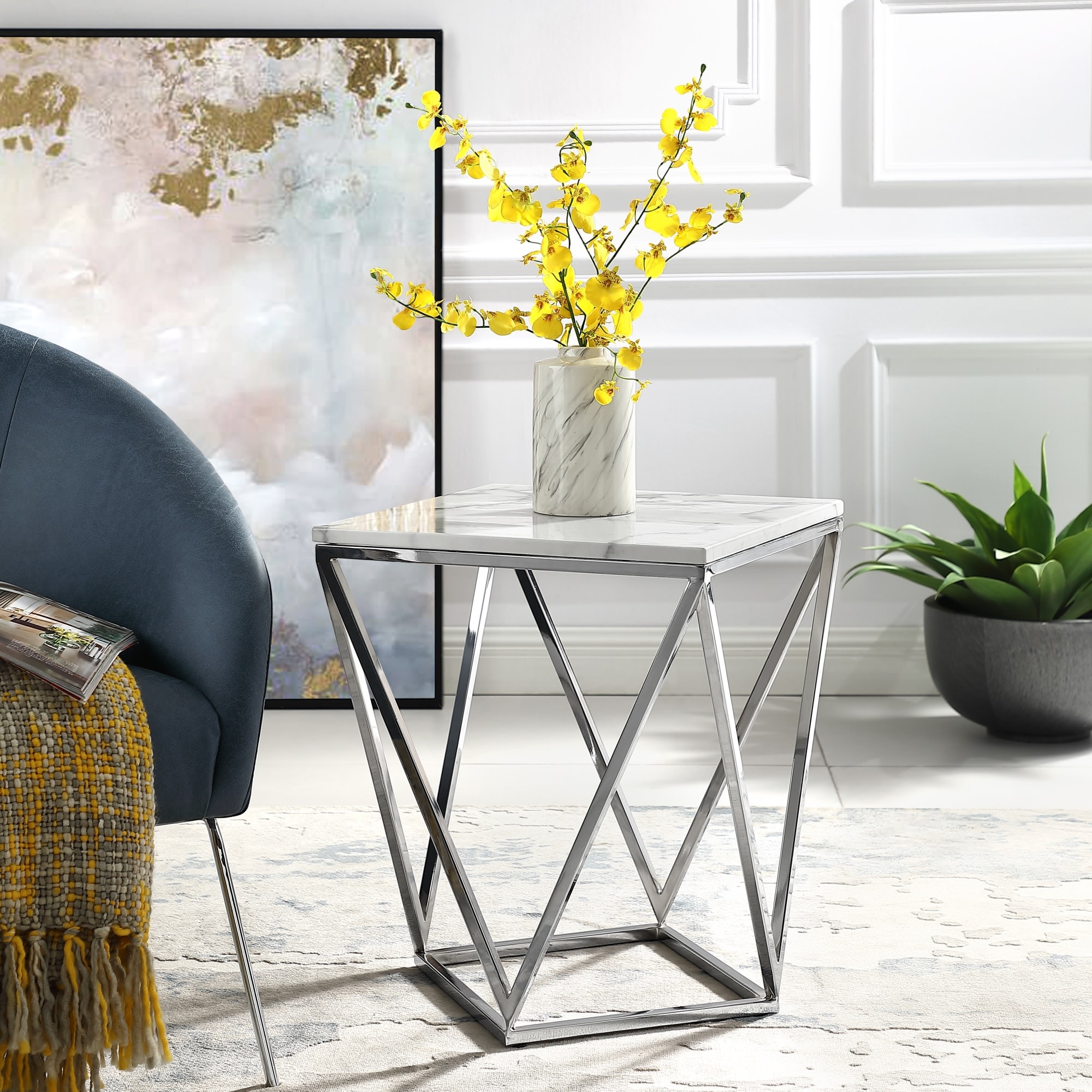 Inspired Home ET134-24WE-LS End-Tables - View #2