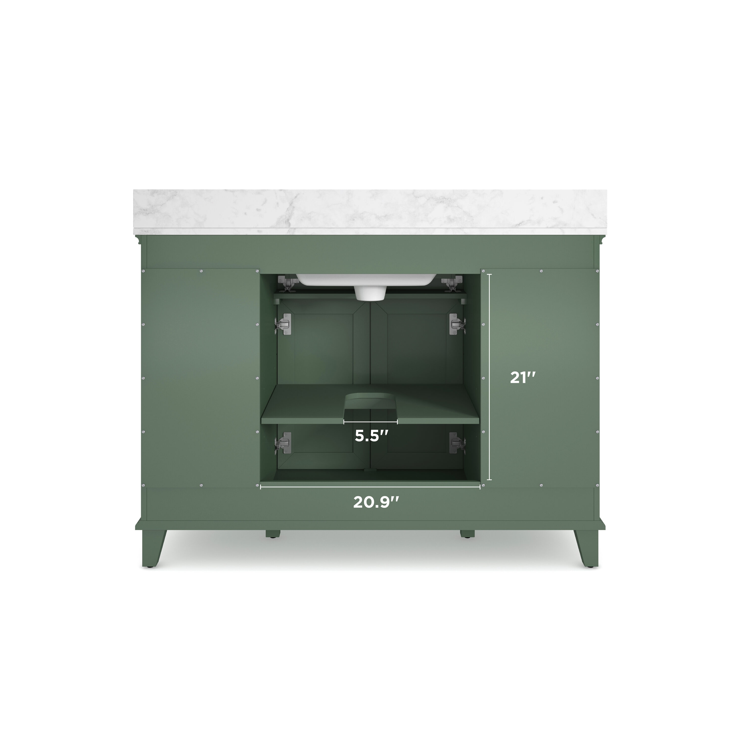 allen + roth LOWE48VPN Bath-Vanity-Combo - View #8