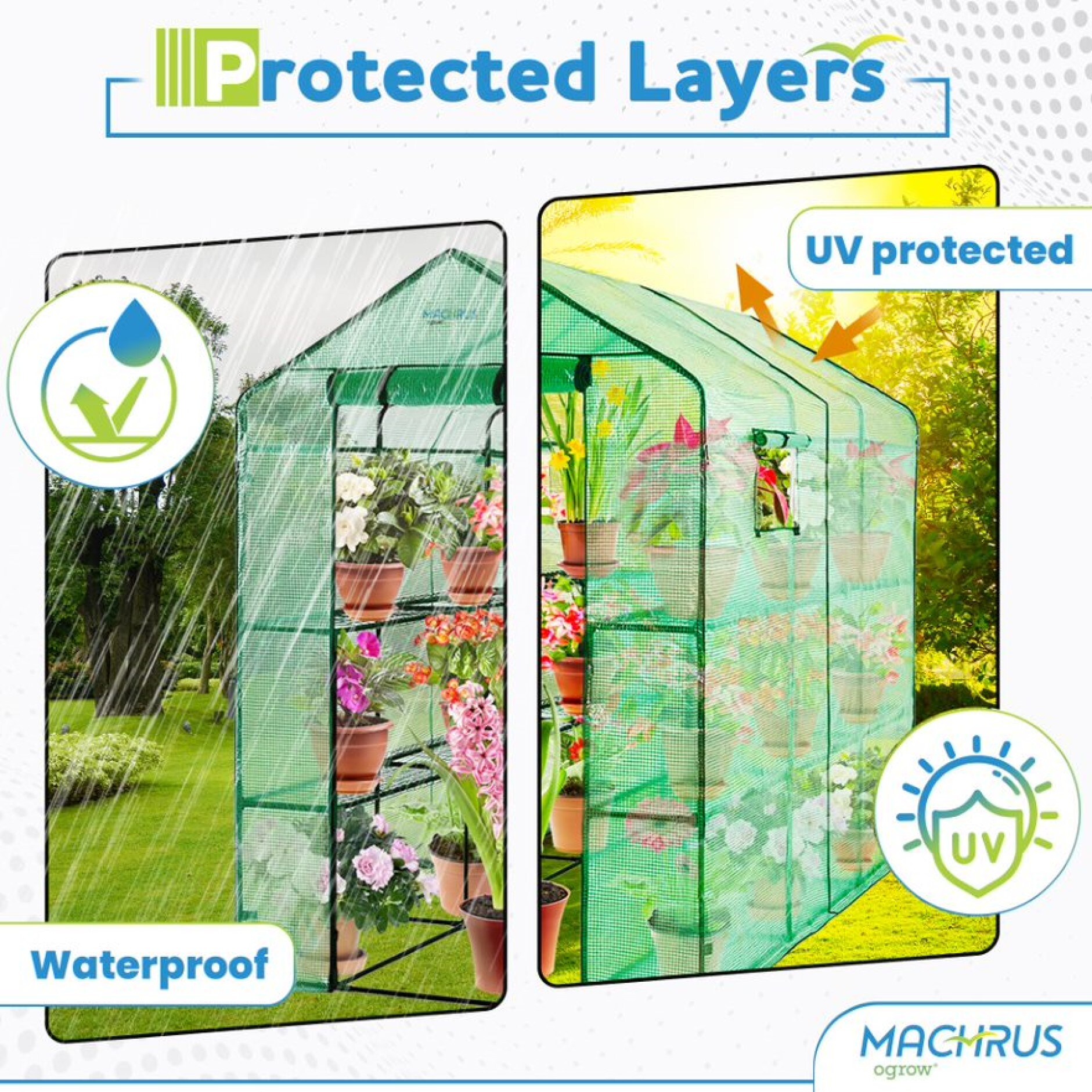 Ogrow OG6868-PE greenhouses - View #3