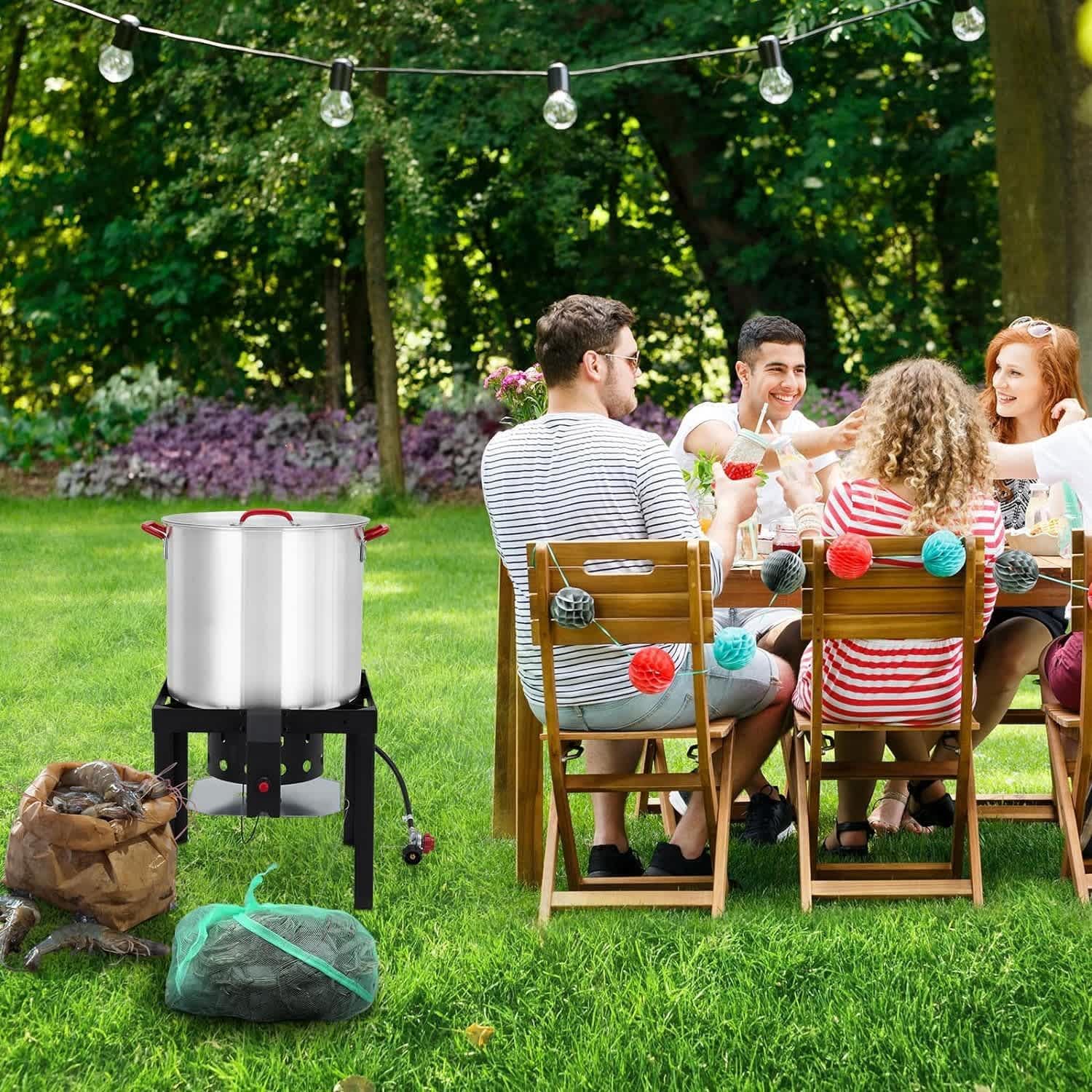 Qeetex LSHQPHO-10SJMWCQ Gas-Turkey-Fryers - View #2