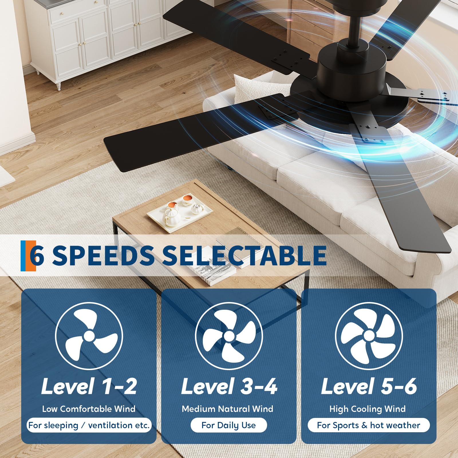 Garvee XICJFCGLAN2MD Ceiling-Fans - View #4