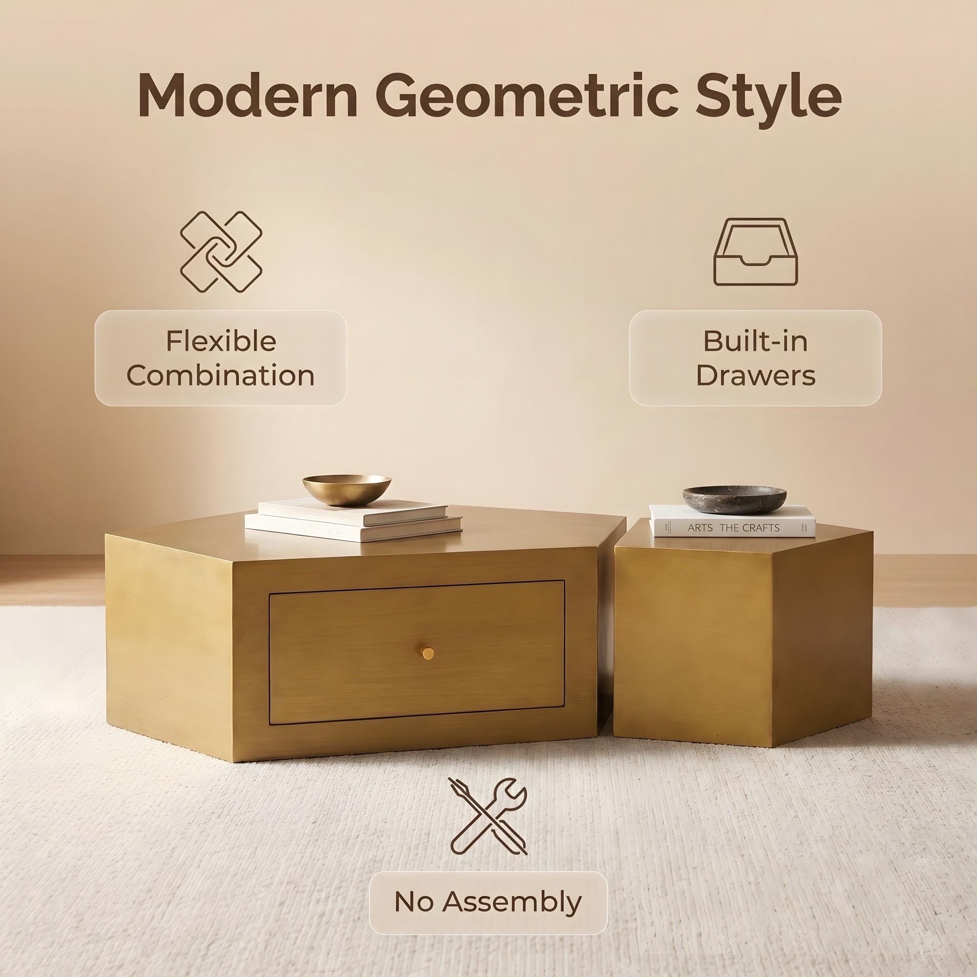 HyperDrop Cart W-W3456S00059 Coffee-Tables - View #5