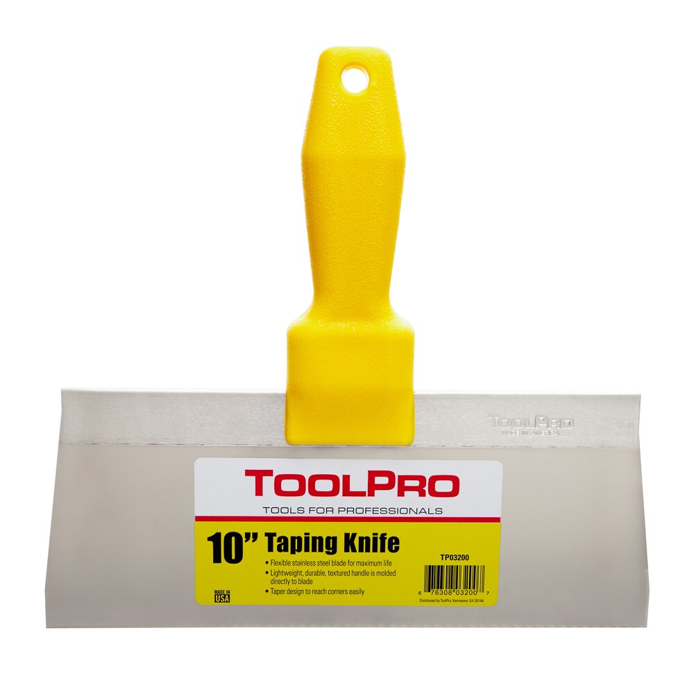 ToolPro 14 in. Stainless Steel Taping Knife 14-in x 9-in Stainless Steel Taping Knife