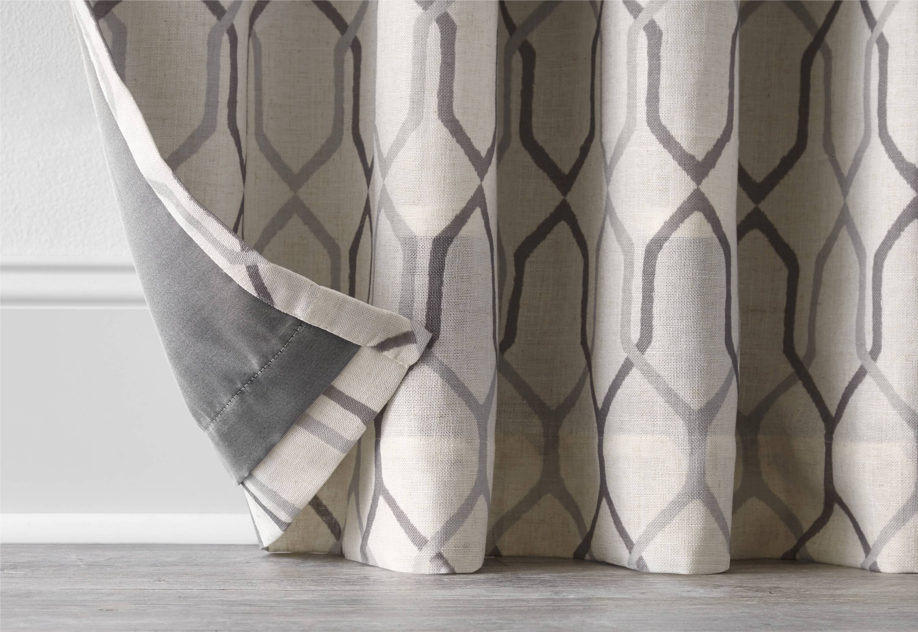 allen + roth X755  .55495ZBG curtains - View #4