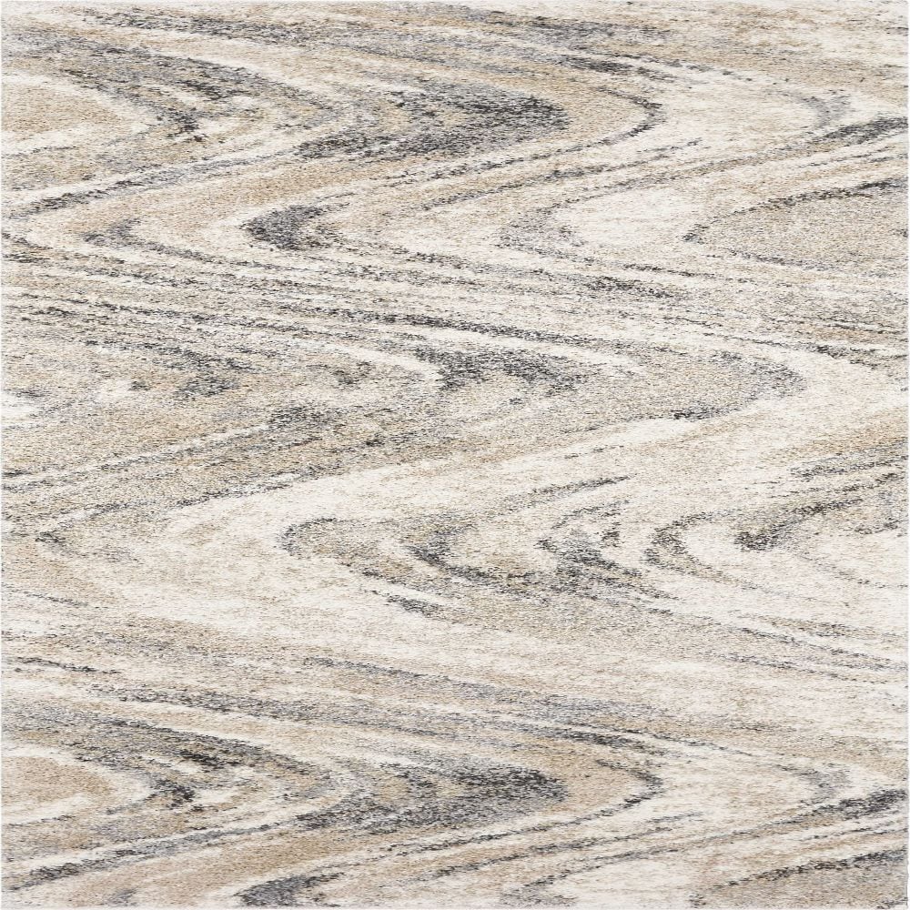 HomeRoots 353876 Bernadette 2 X 7 (ft) Rag Natural Beige Indoor Distressed/Overdyed Runner Rug