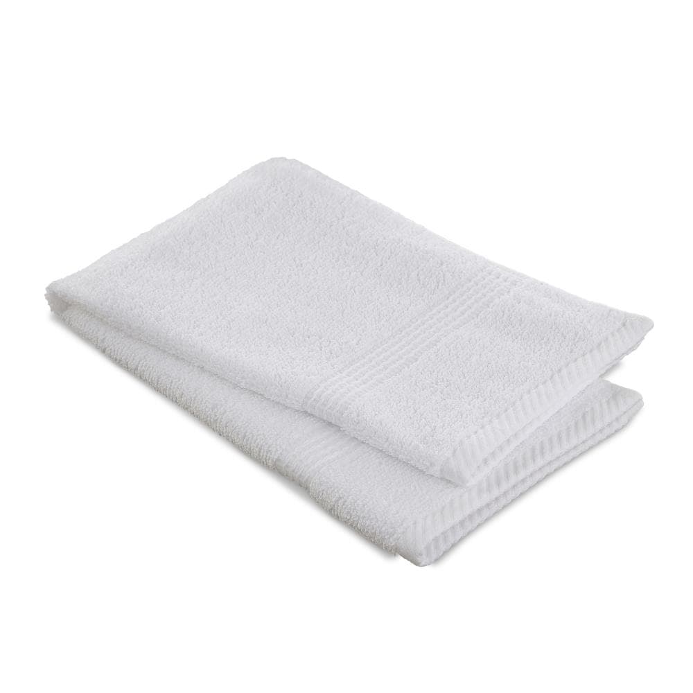 WestPoint Home Optical White Cotton Hand Towel (Utica Essentials Towel ...