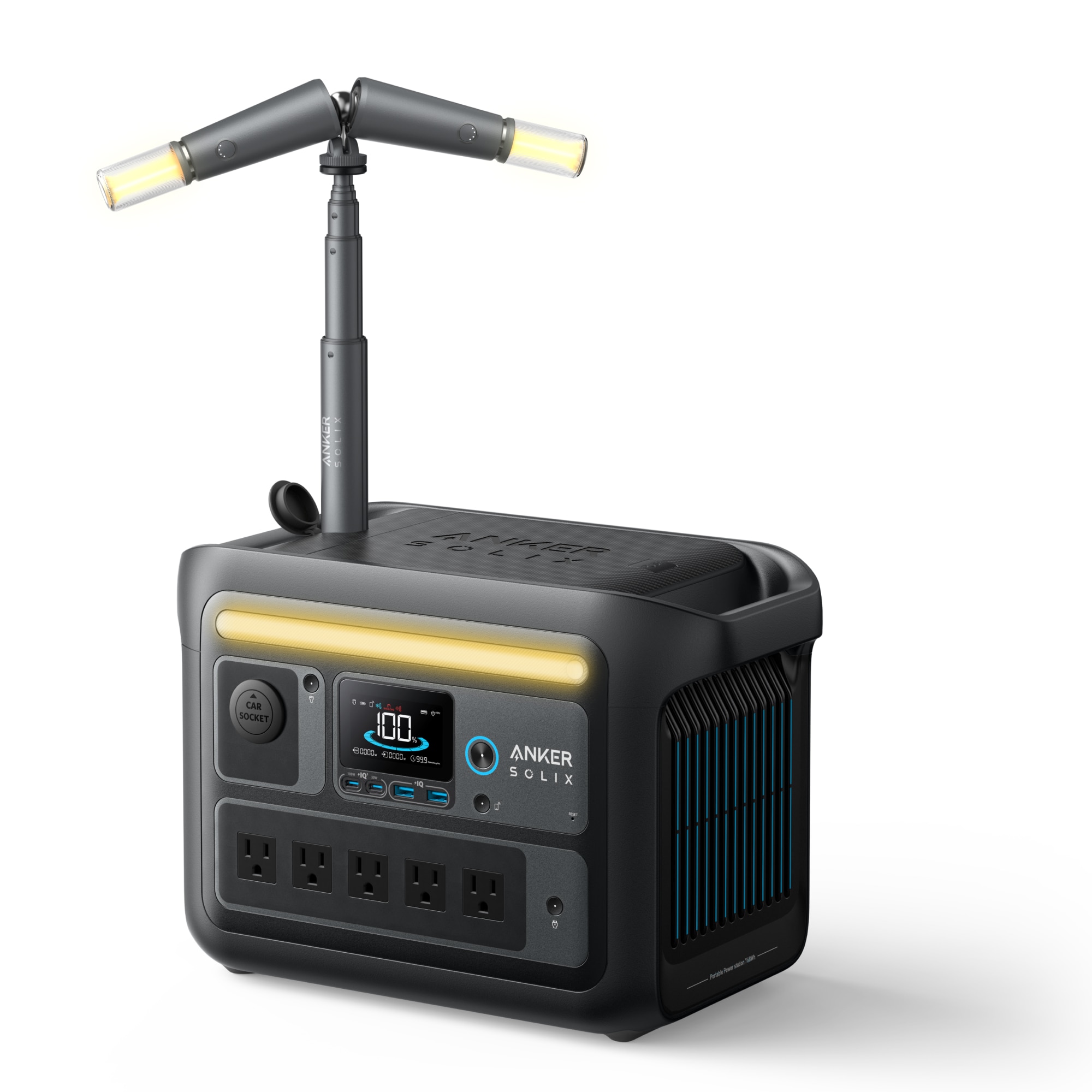 Anker SOLIX-55-PS SOLIX C800X 1200 -Watts Portable Power Station
