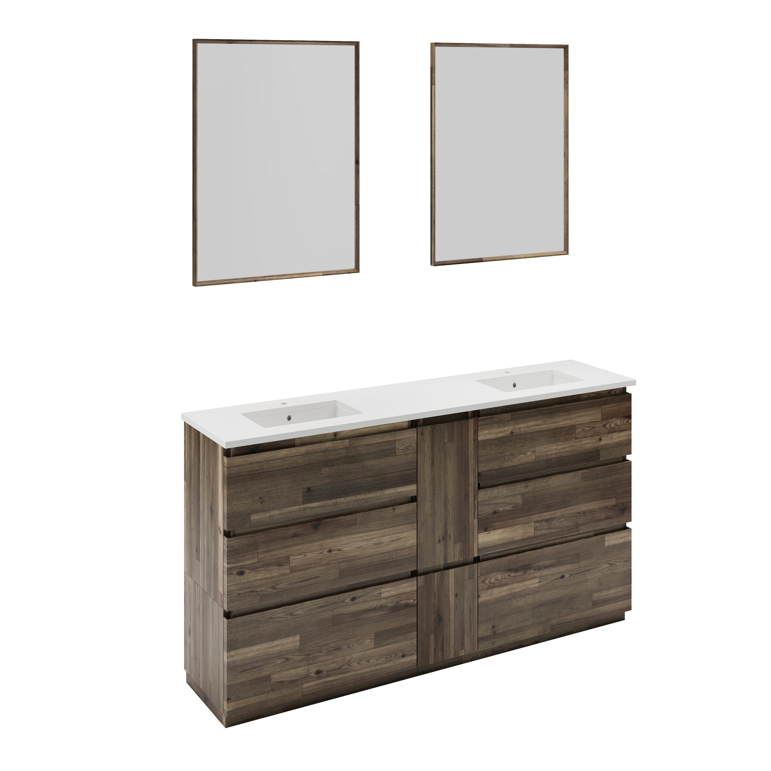 Fresca FVN31-241224ACA-FC Bath-Vanity-Combo - View #2