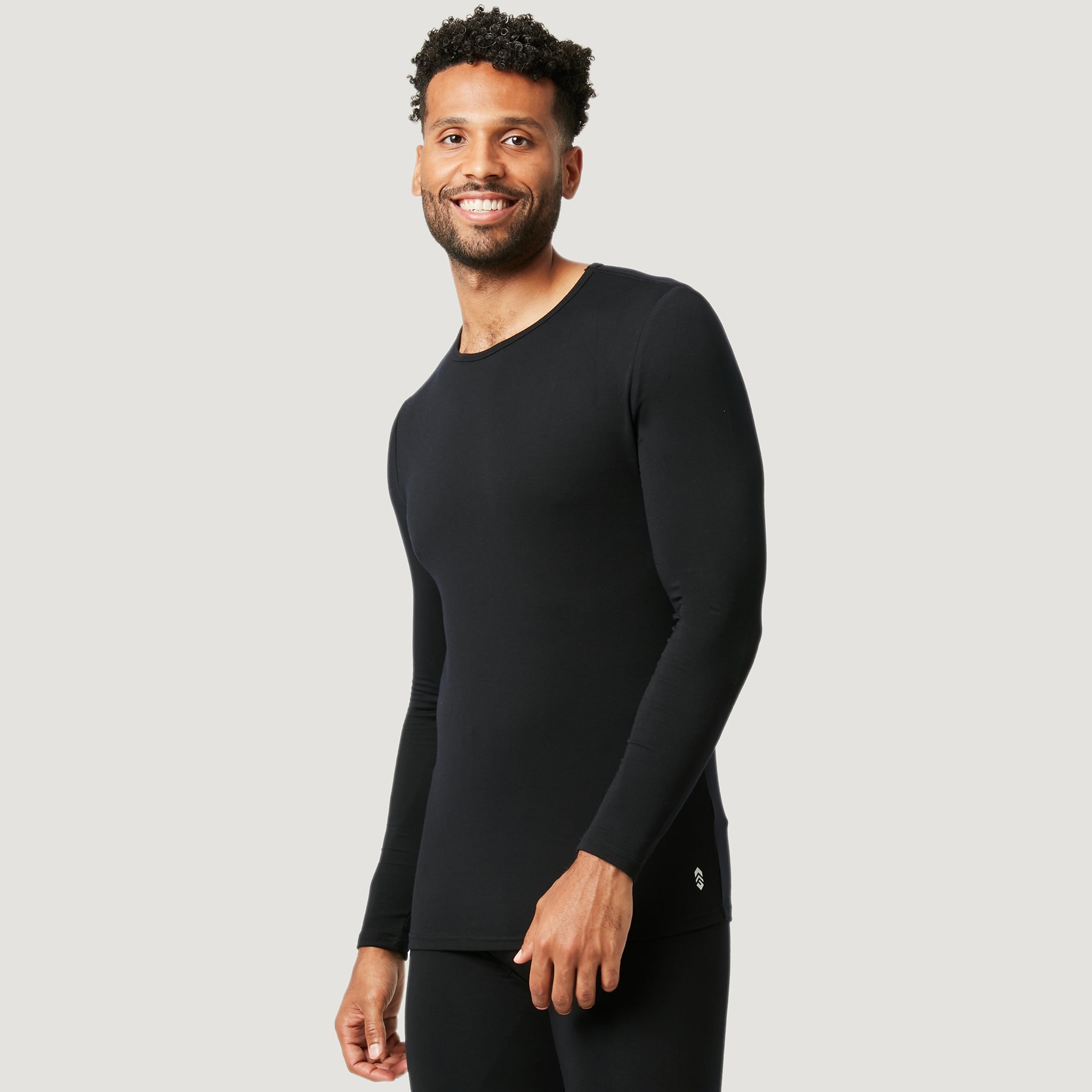 Copper Fit Black Polyester Thermal Base Layer (Large) in the
