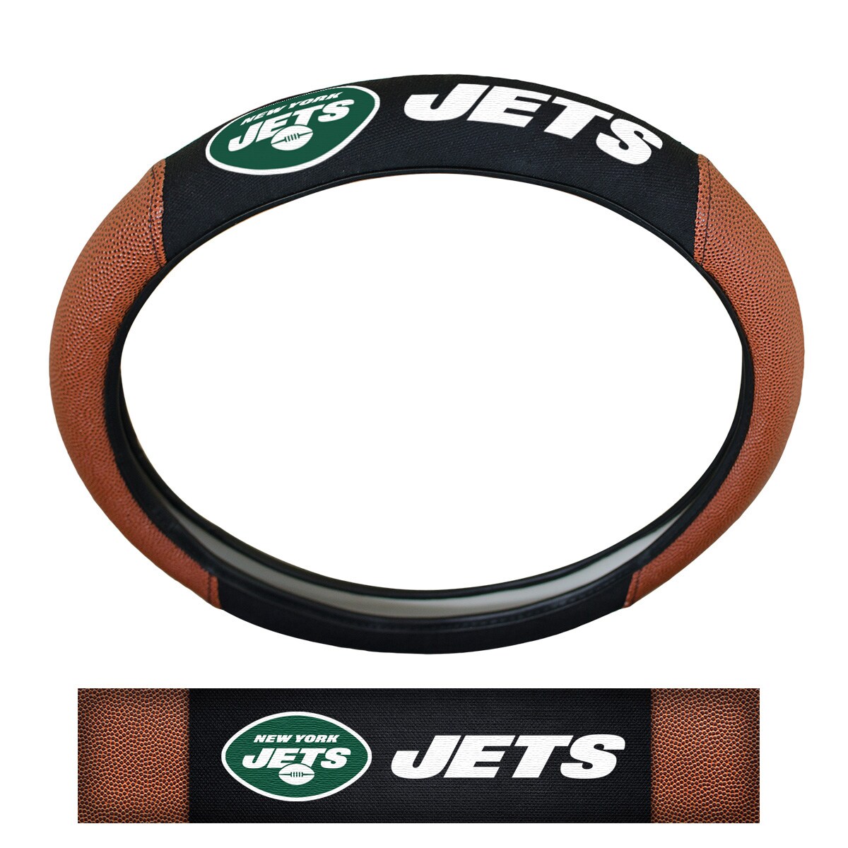 New York Jets Steering Wheel Cover