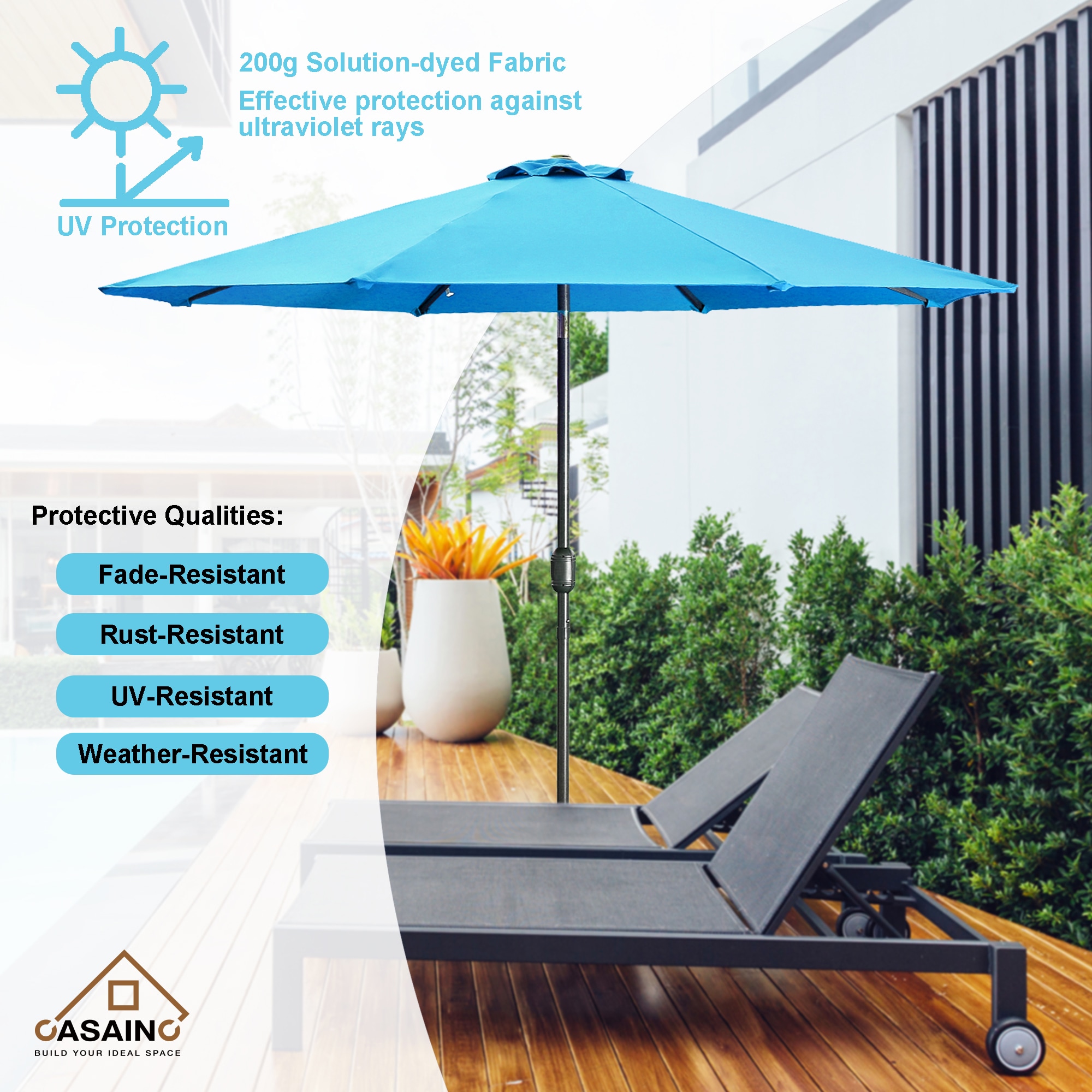 CASAINC EDWF9009 Umbrellas-2 - View #2