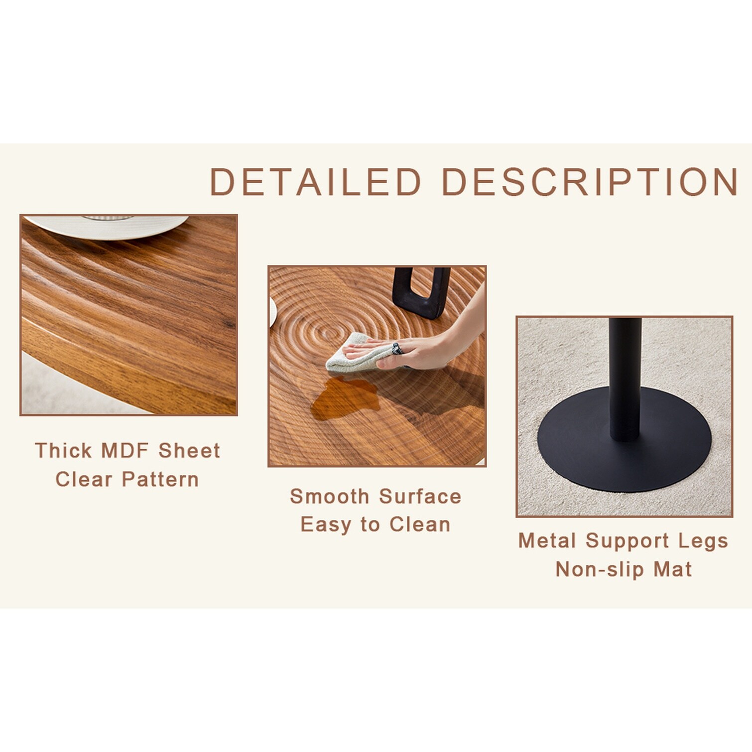 SunJet ROAO5T4I5NNO Dining-Tables - View #5