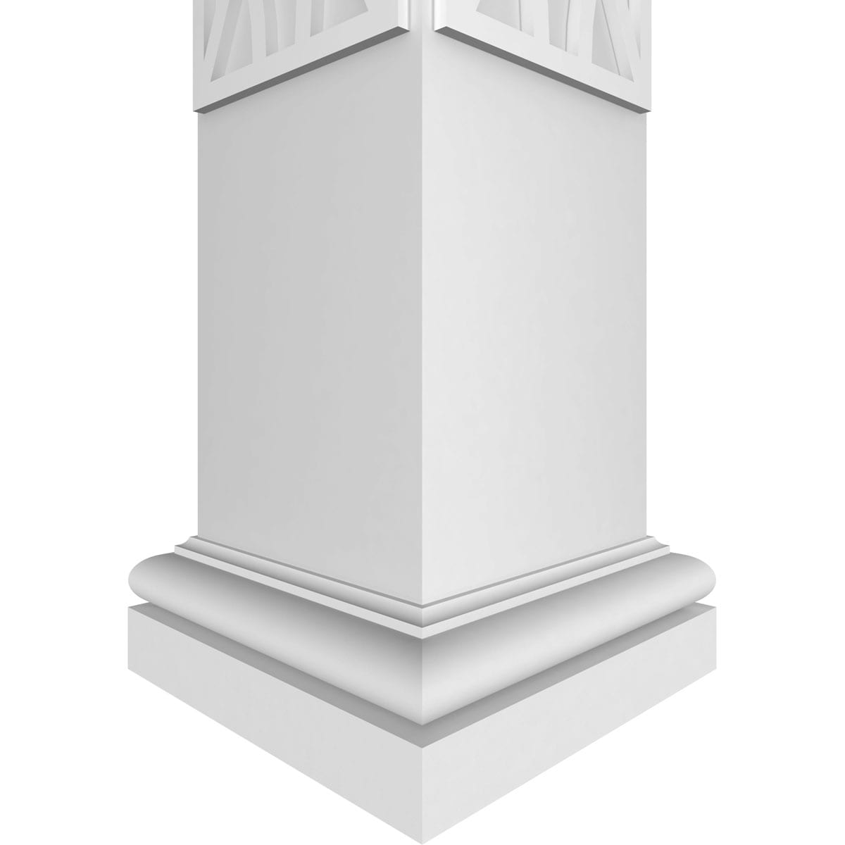 Ekena Millwork CC1010ENRIVTUTU Column-Wraps - View #5