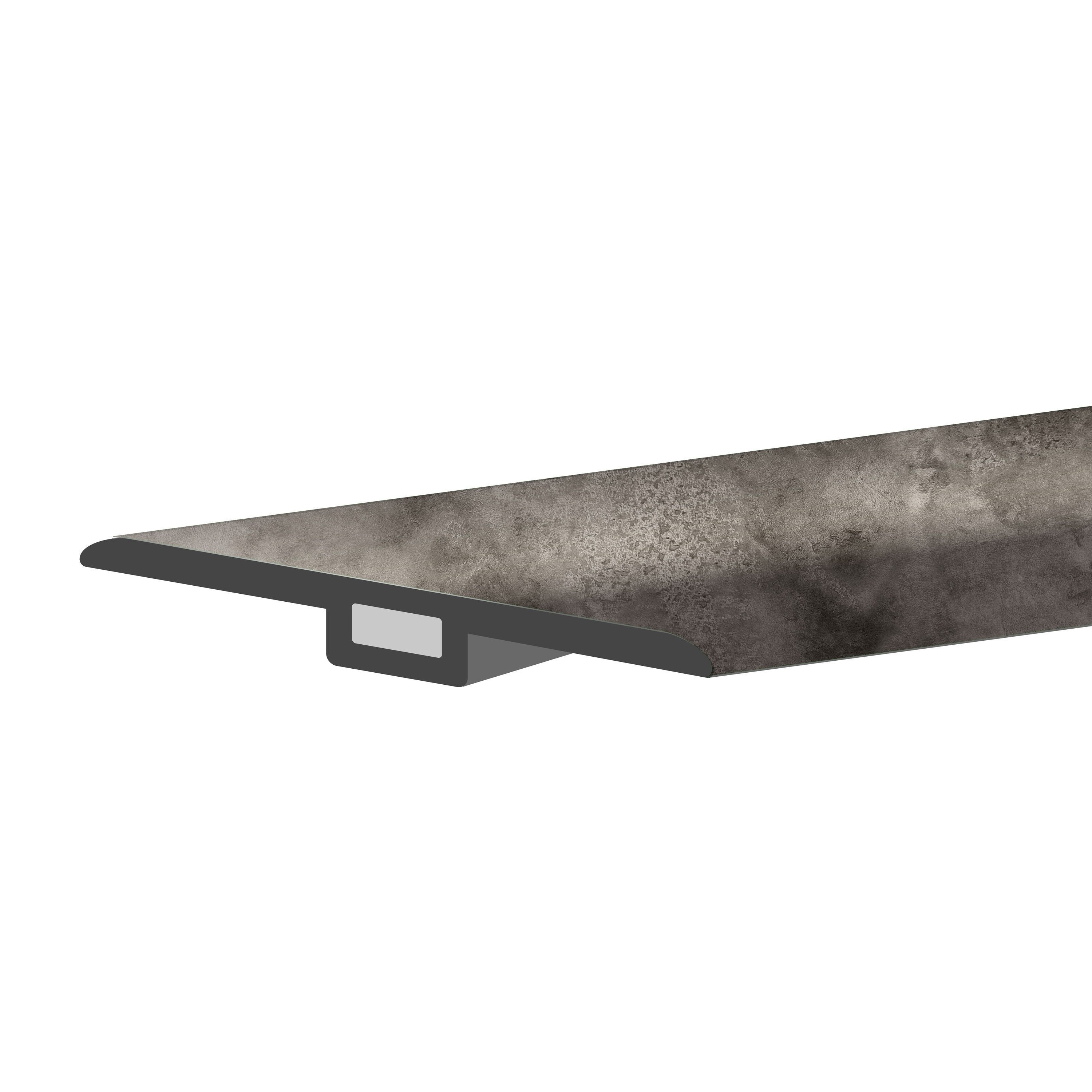 Lucida USA GC-325TM GlueCore T-moulding Riverock 0.27-in T x 1.75-in W x 48-in L Vinyl T-moulding