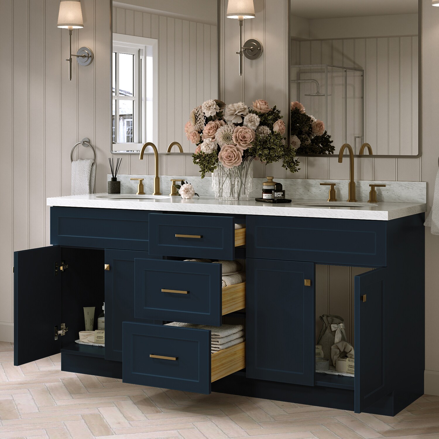 ARIEL F073DCWOVOMNB Bath-Vanity-Combo - View #3